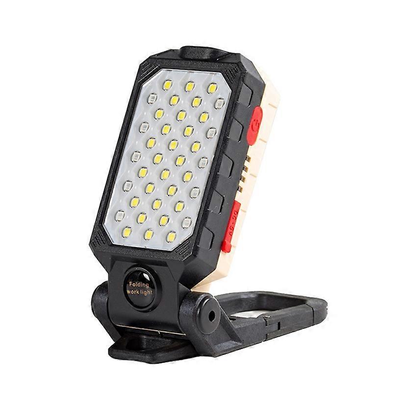 COB Work Light USB Charging Hook Emergency Flashlight Maintenance Lamp, Style: W598B Small
