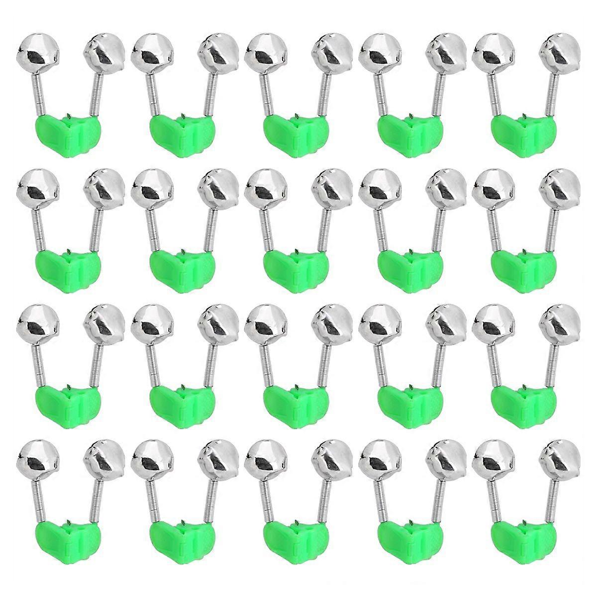 20PCS Fish Bite Strike Alarm with Twin Bells