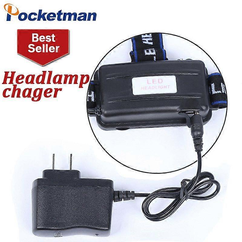 Direct Charger For Headlamp, Powerful Charger For Dc 18650 Battery