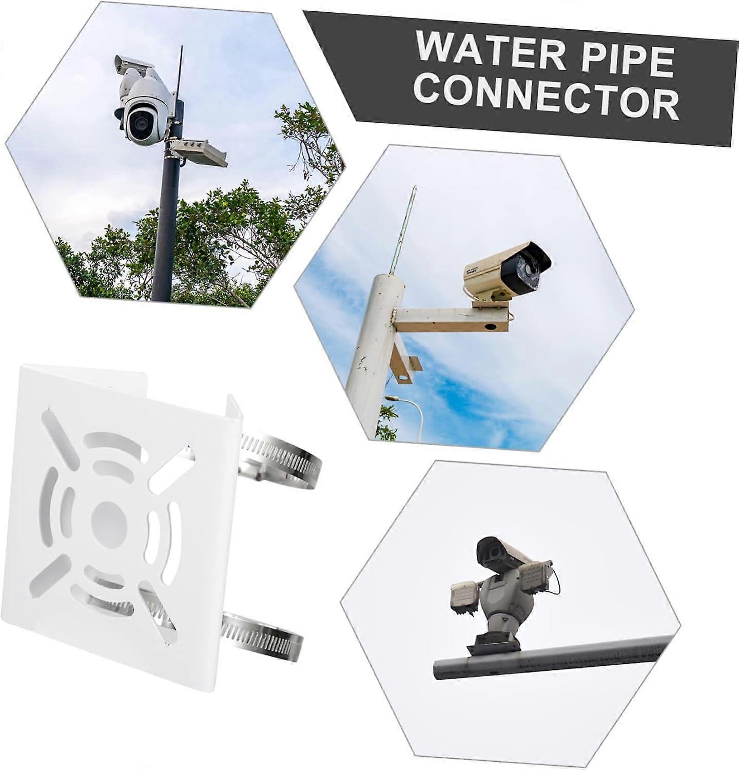 Camera Stand Wire Support Box Camera Mount Wall Bracket Camera Pole Mount Bracket Monitor Camera Mount Security Camera Pole Bracket Pole Mounting