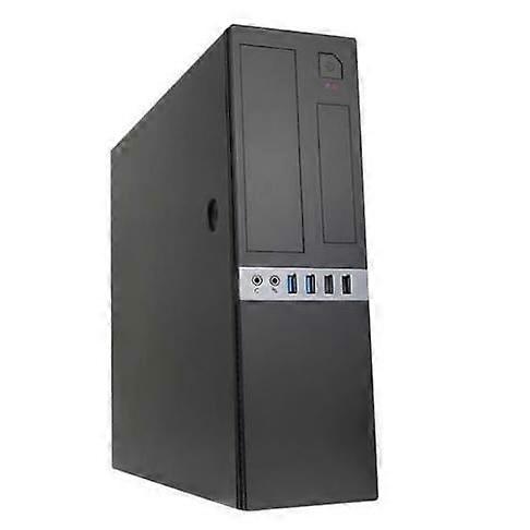 Kühlbox Microbox Slimbox T450S USB 3.0 SFX 80+ 300W Desktop-Gehäuse - Schwarz