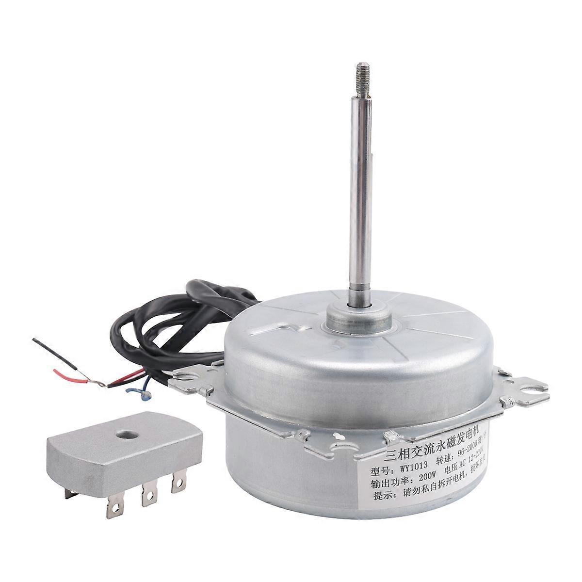 Low-Speed Three-Phase Permanent Magnet Brushless AC Brushless Wind Generator + Ballast Hand Hydrauli