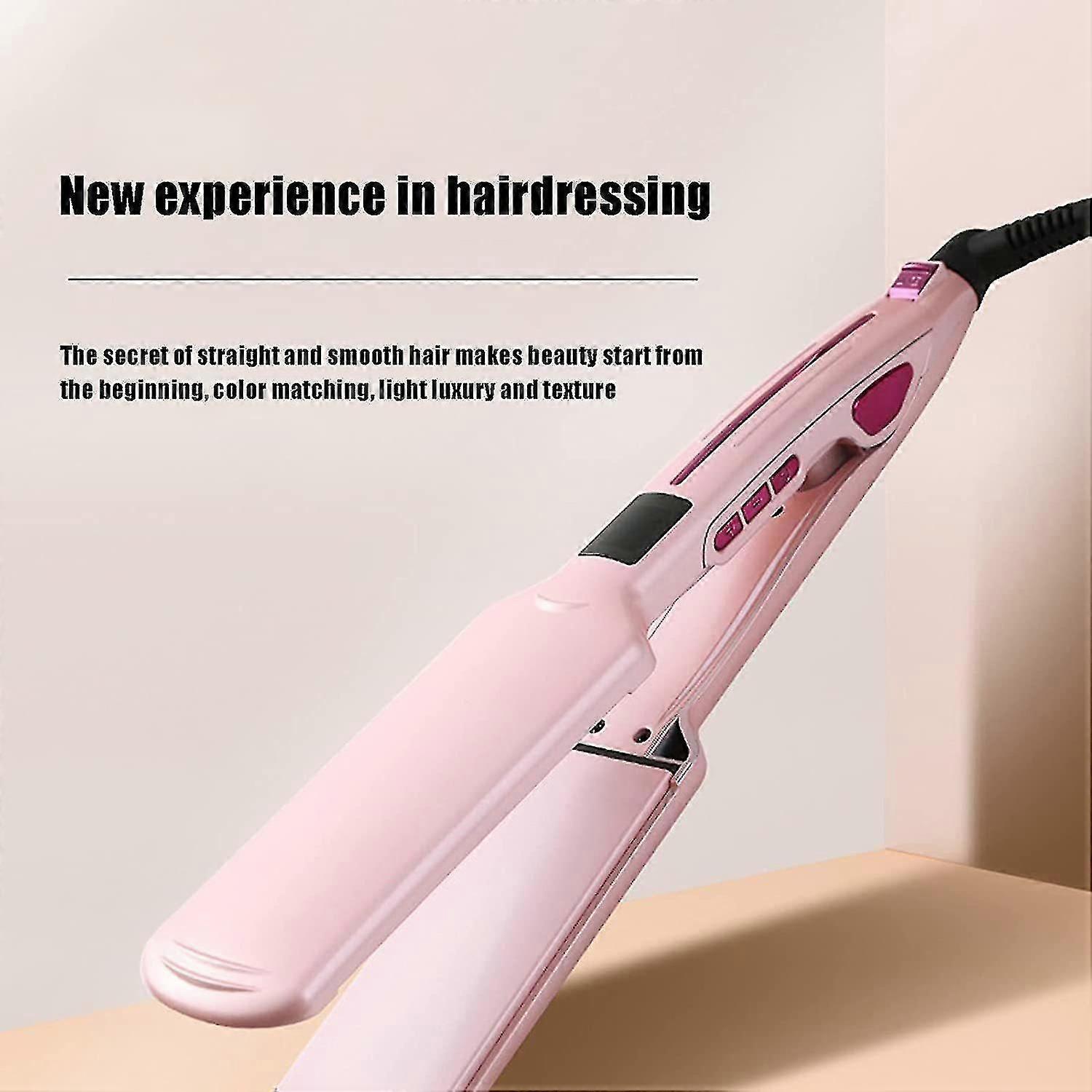 Hair straightener heats up quickly and has a constant temperature