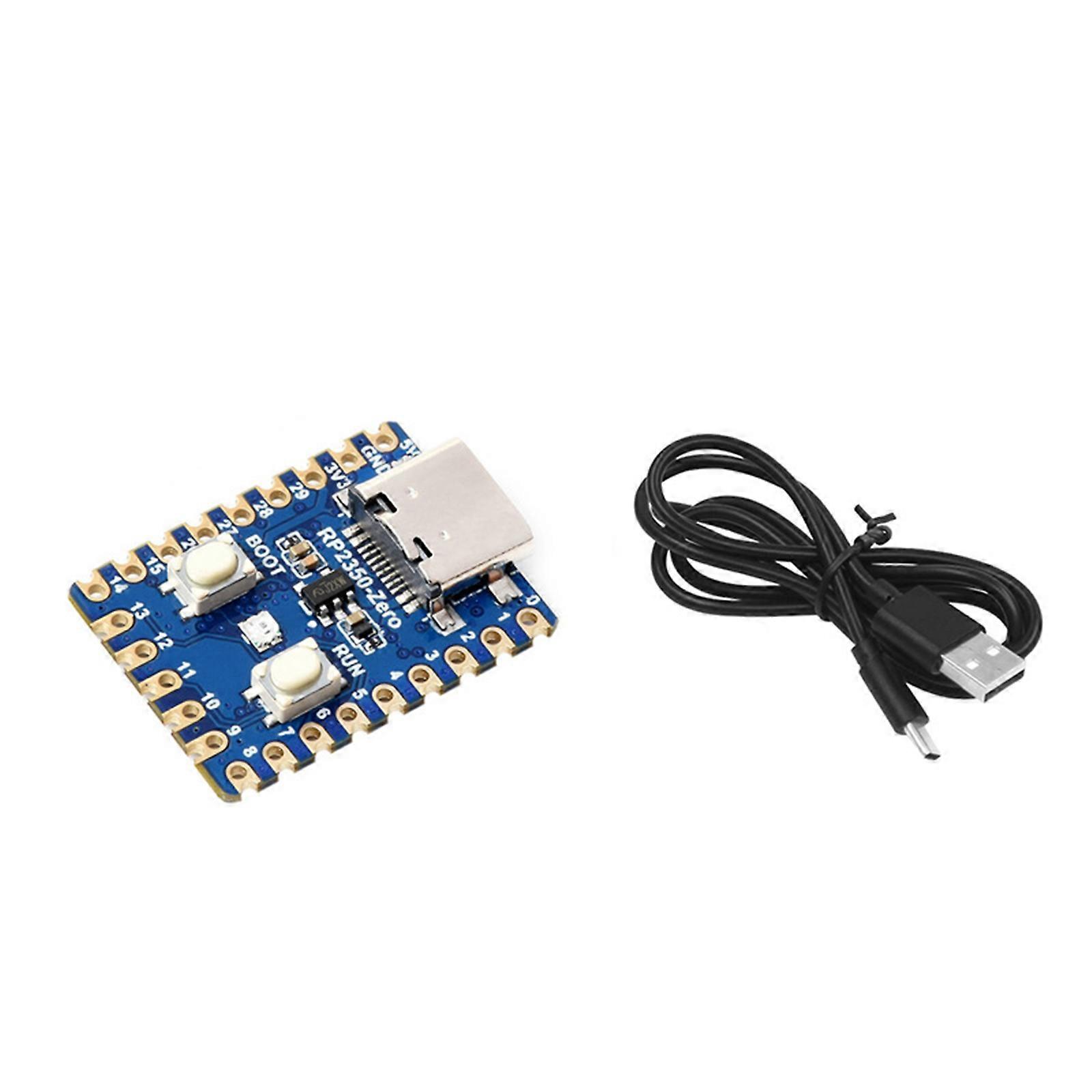 RP2350 Zero Programmable Embedded Development System 29 GPIO Pins 12 PIOs State Machines And USB Drag Drop Download