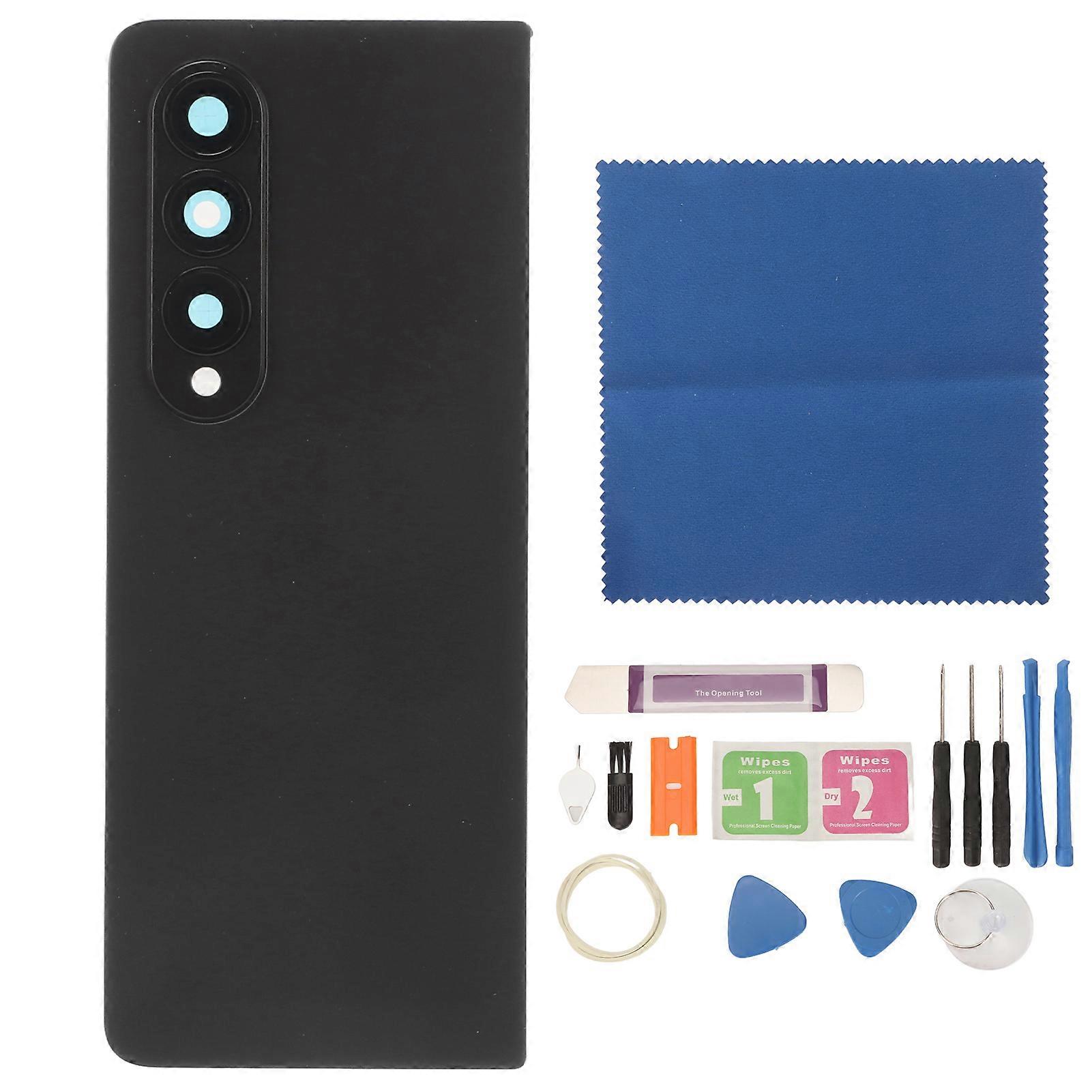 Back Glass Replacement with Camera Lens Pre Installed Tape Professional Repair Tool Kit for Samsung Galaxy Z Fold 4 5G SM F936
