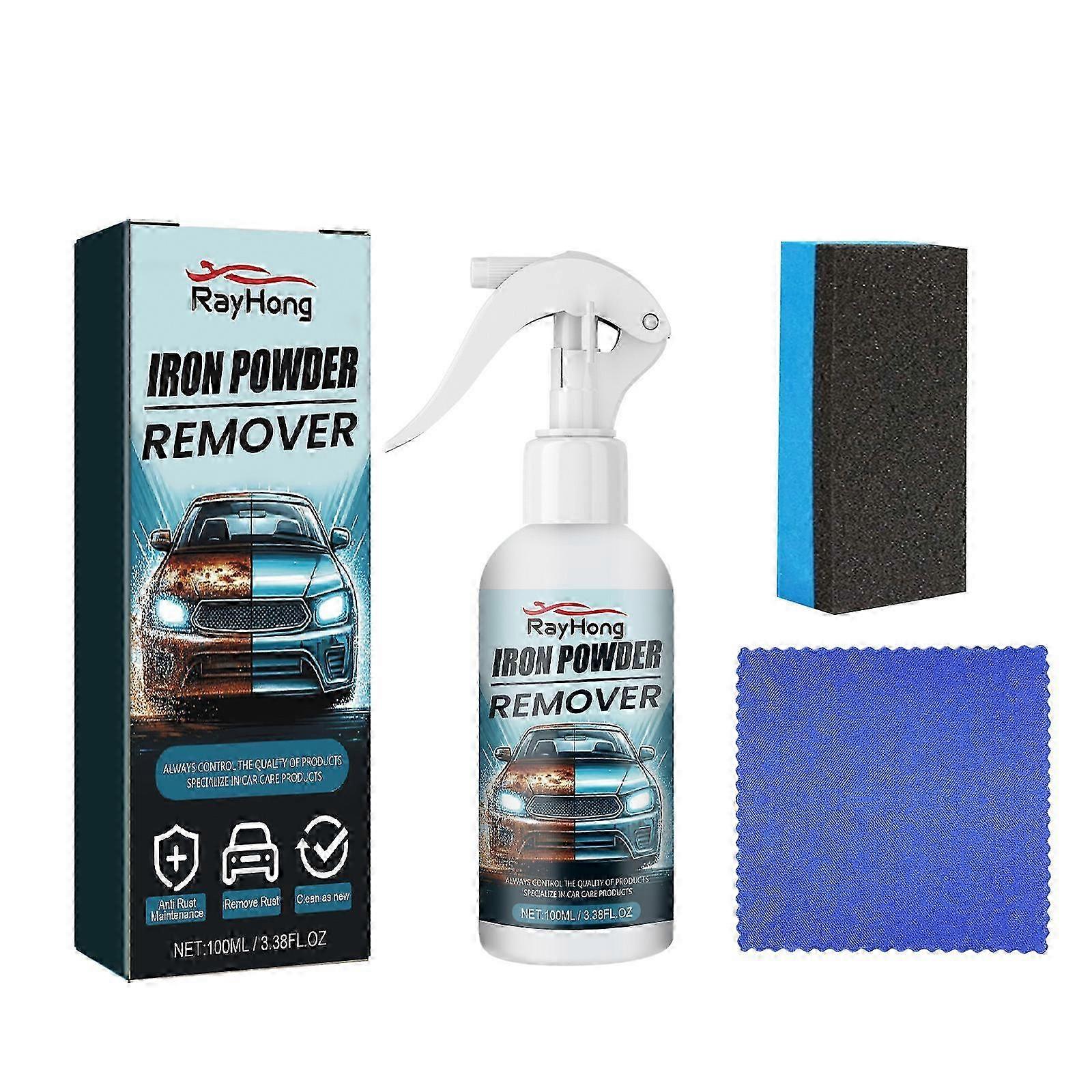 Car Remover Wheel Iron Powder Rust Remover 100ml Paint Rust