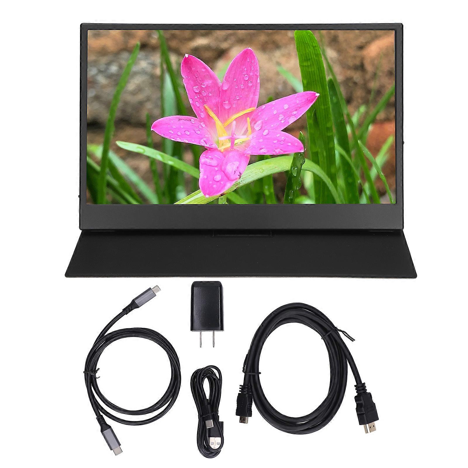 13.3 Inch Monitor Portable 1440P HD IPS Monitor Type C External Screen Phone Laptop PS4 for XBOX