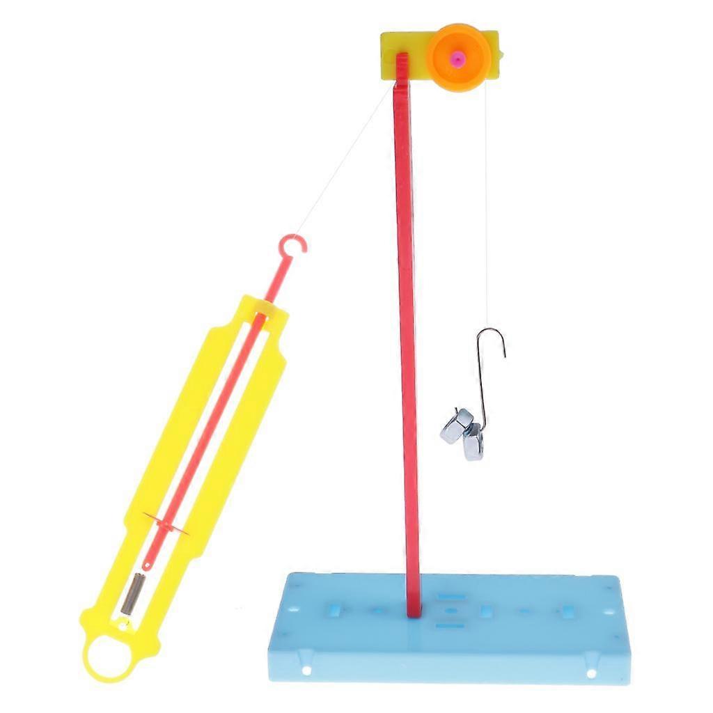 Set Of 11PCS DIY Pulley Dynamometer Kits DIY Scientific Experiment Science