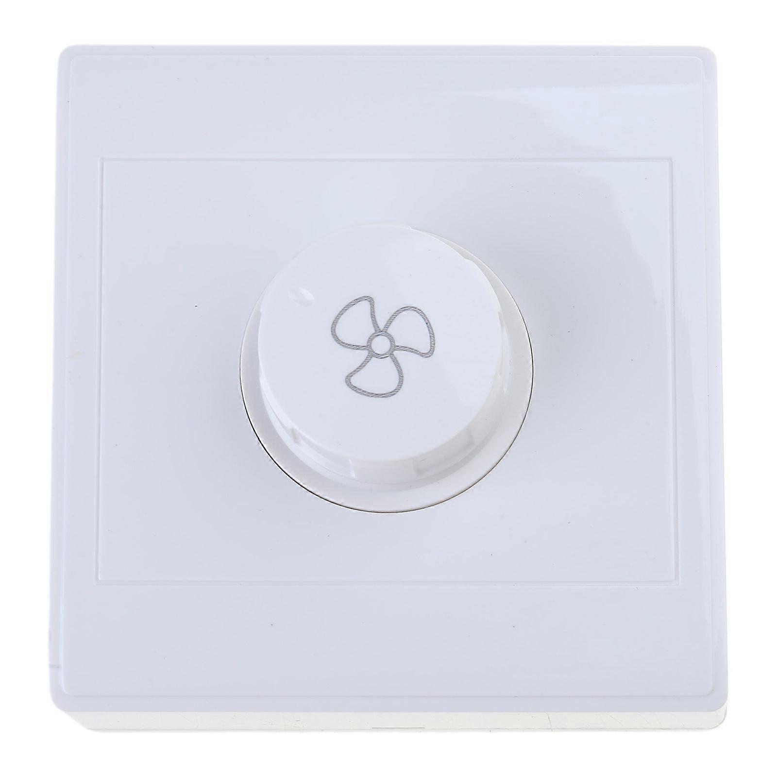Type 86 Surfaces Mount Fan Controller Ceiling Fan Control Switches Stepless Adjustment and Easy Installation for Hotel