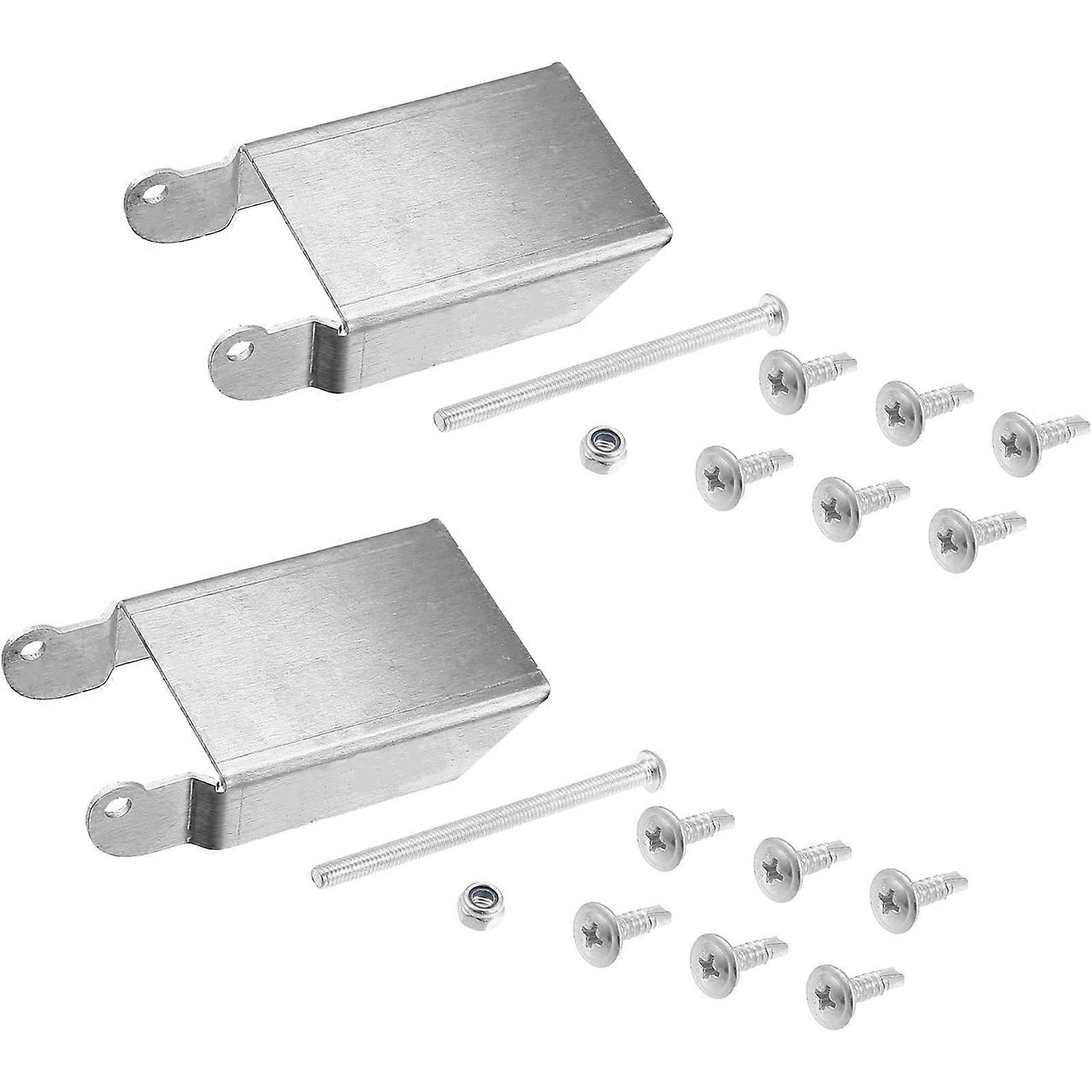 Replacement Front Storage Lid Hinge Bracket Repair Hinge Kit with Bolt and Screw for 450 570 15-17