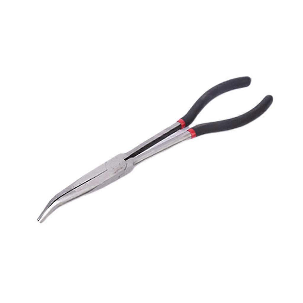 11" for Extra Long Reach Nose Duckbill Pliers 90 /45/25 Degree Straight Needle O-type Multitool Hand Tool Anti-rust Hard