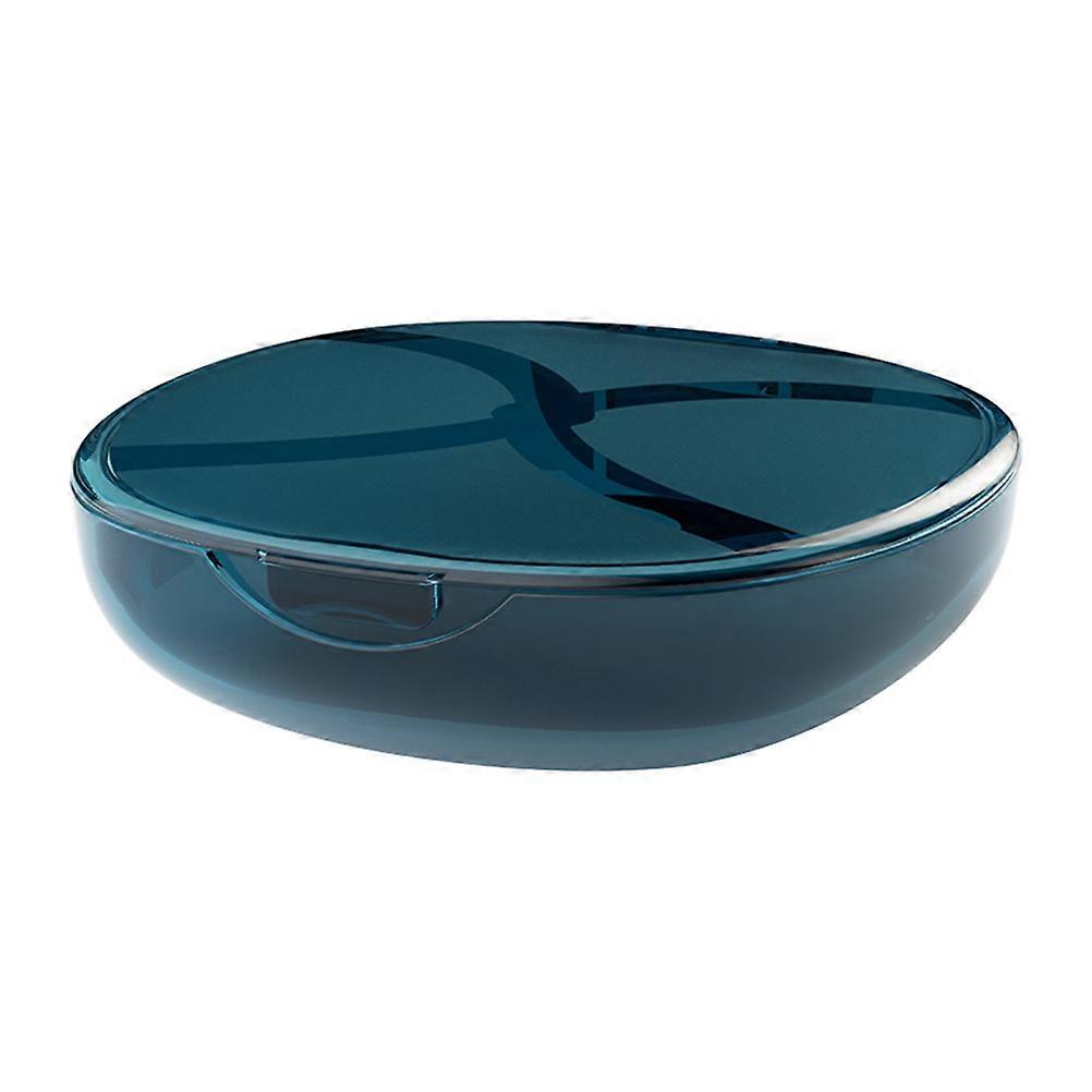 Denture Storage Case Plastic Denture Box for Storage Use with Mirror