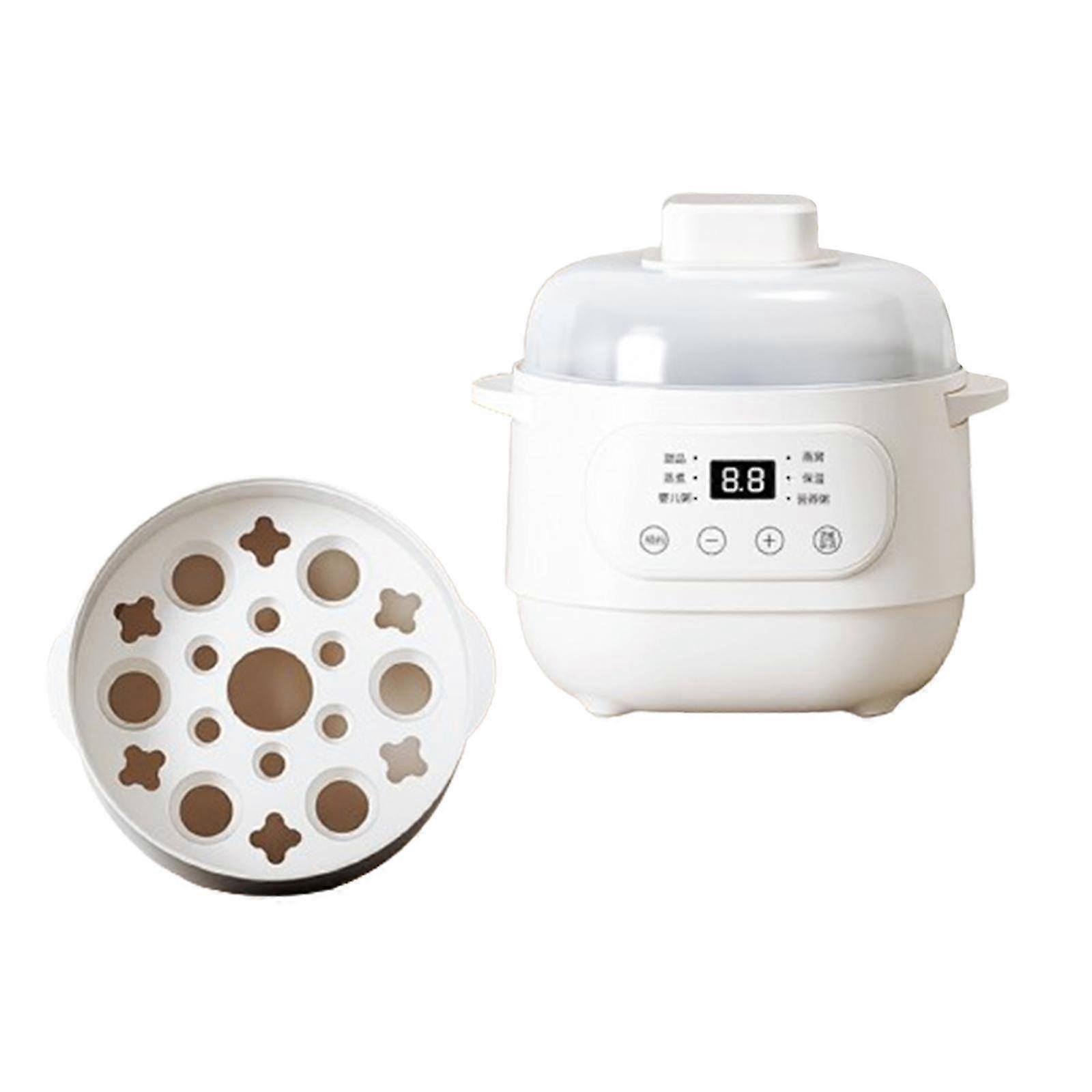 Multi-functional Slow Cooker Pot for Easy Cleaning, Ideal for Soup and Porridge Preparation