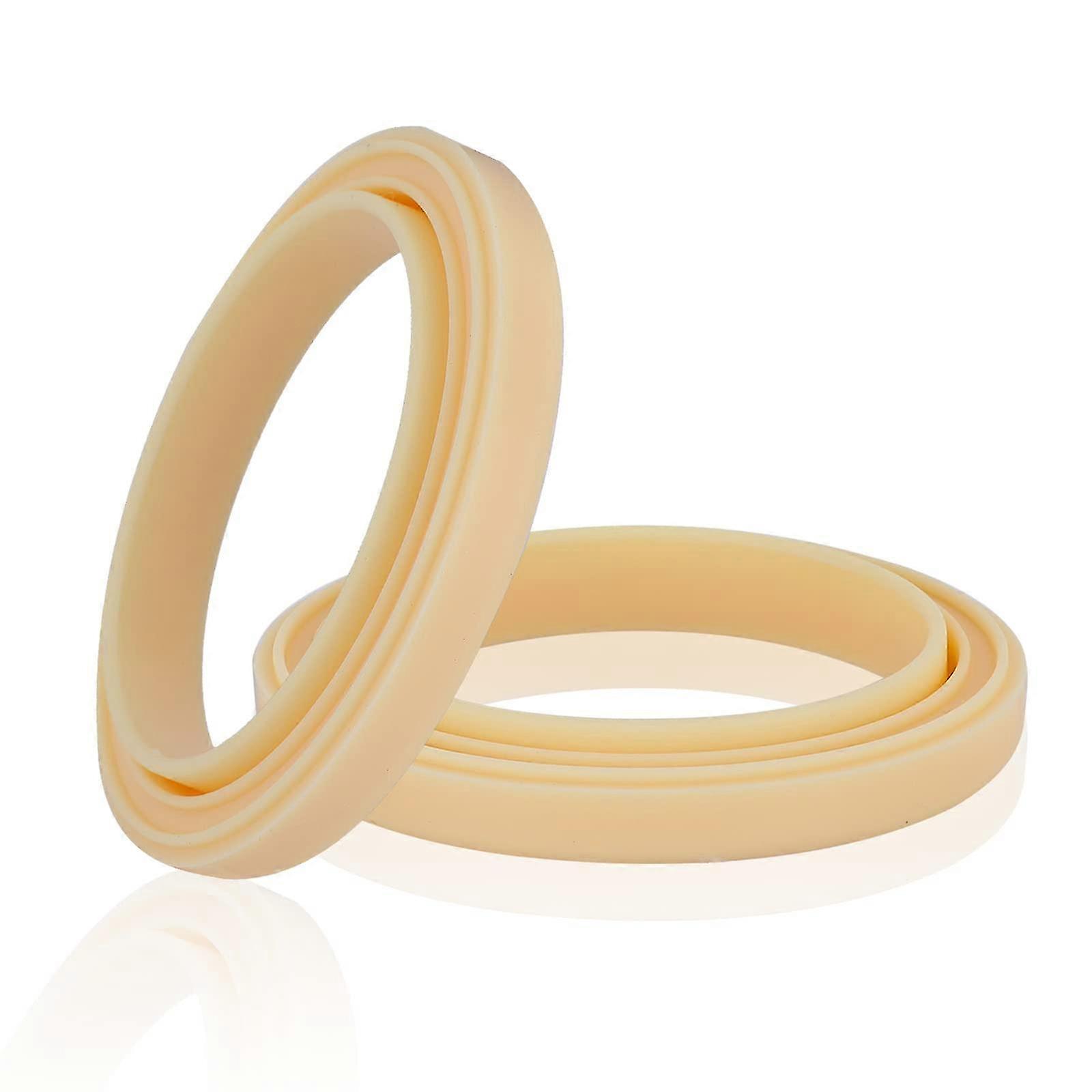 2 Pack Silicone Replacement Espresso Gasket Suitable for Various Espresso Machines 54mm