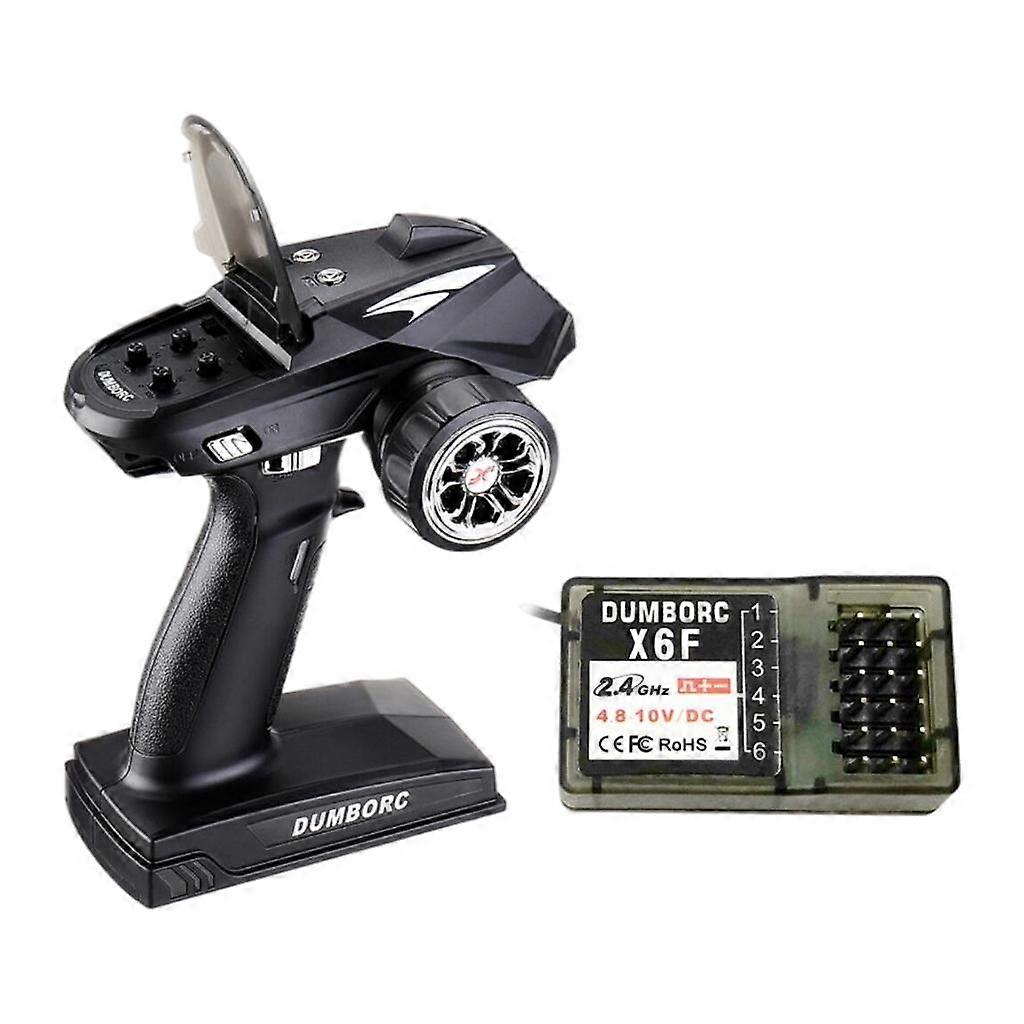 RC 2.4G X5 Radio Control System Transmitter X6F Receiver for RC Car Model