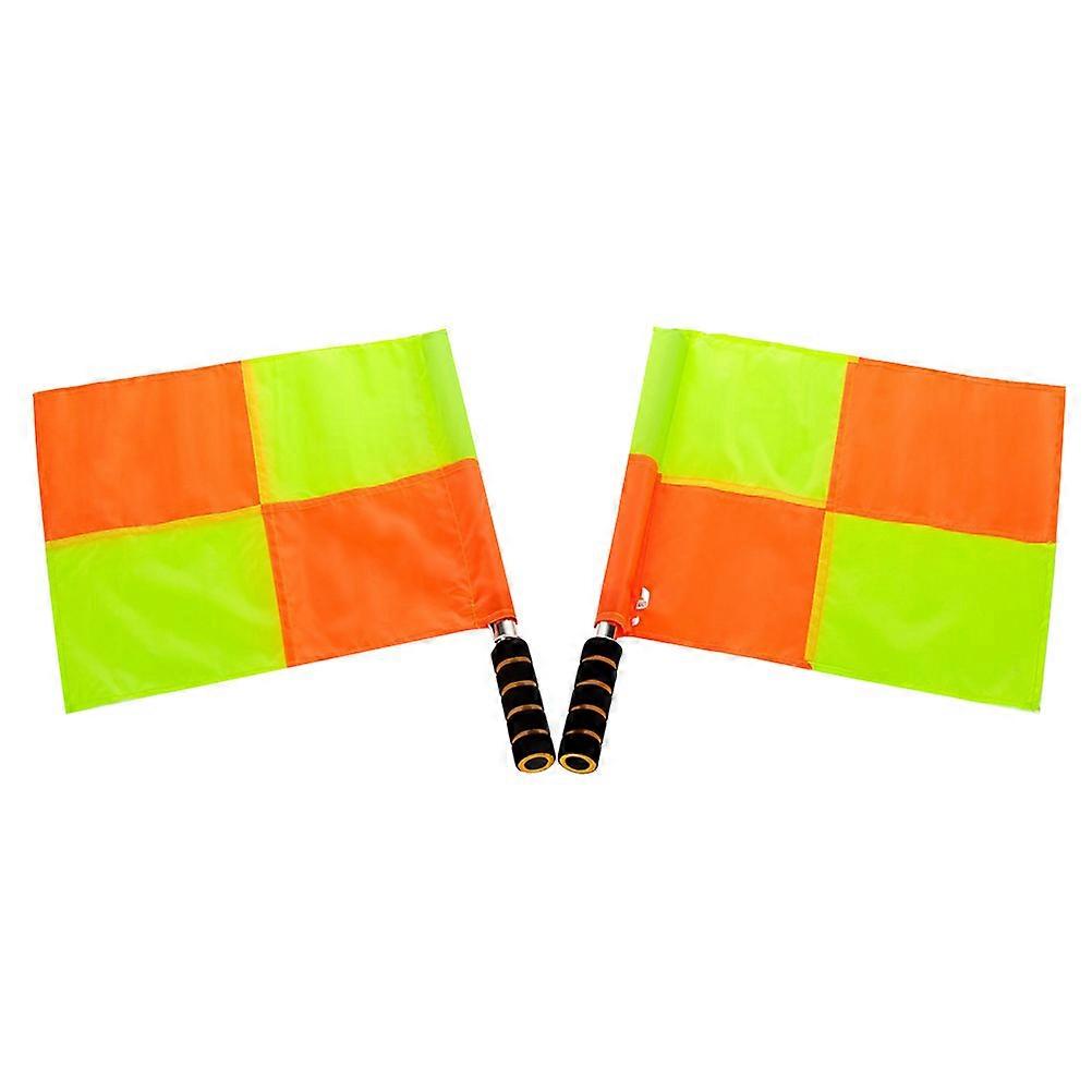 Referee Hand Flags for Outdoor Sports, Lightweight and Ergonomic Design