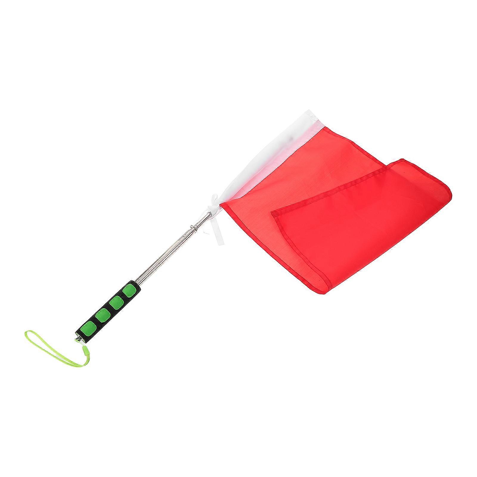 Compact Telescopic Handheld Flag for Tour Guides – Lightweight Safety Flag for School Outings, Excursions & Field Events – Portable Design