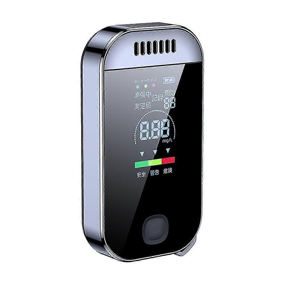 Alcohol Tester Portable High Accuracy Breathalyzer Non-Contacting Alcohol Detector USB Rechargeable