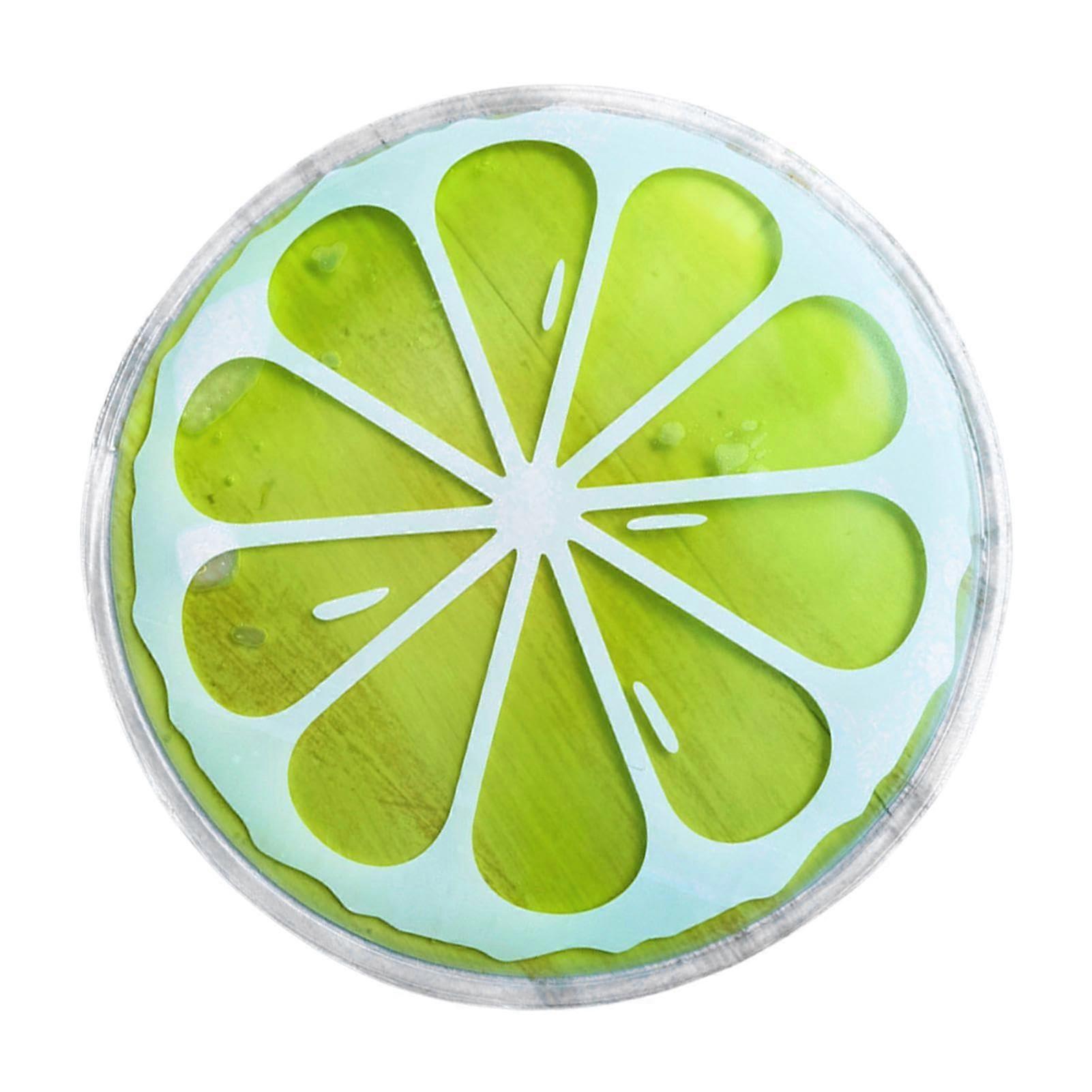 Reusable Cooling Pillow – Temperature Regulating Cushion with Durable PVC, Grapefruit Gel Mat for Home & Travel
