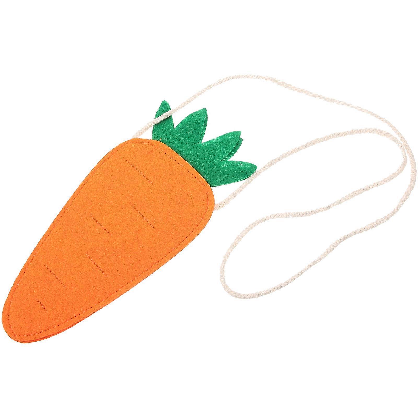 Carrot Shaped Bag for Kids, Safe Material, Great for Everyday Use