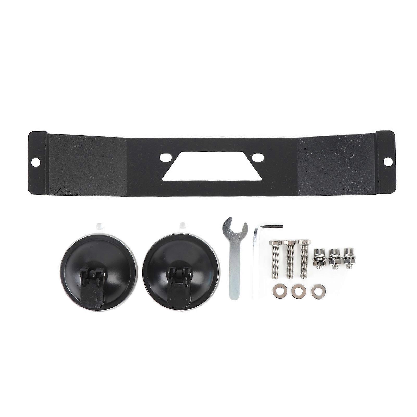 Suction Cup Mounting Kit for Mini Dish Antenna Aluminum Alloy Base Bracket for Car RV Boat
