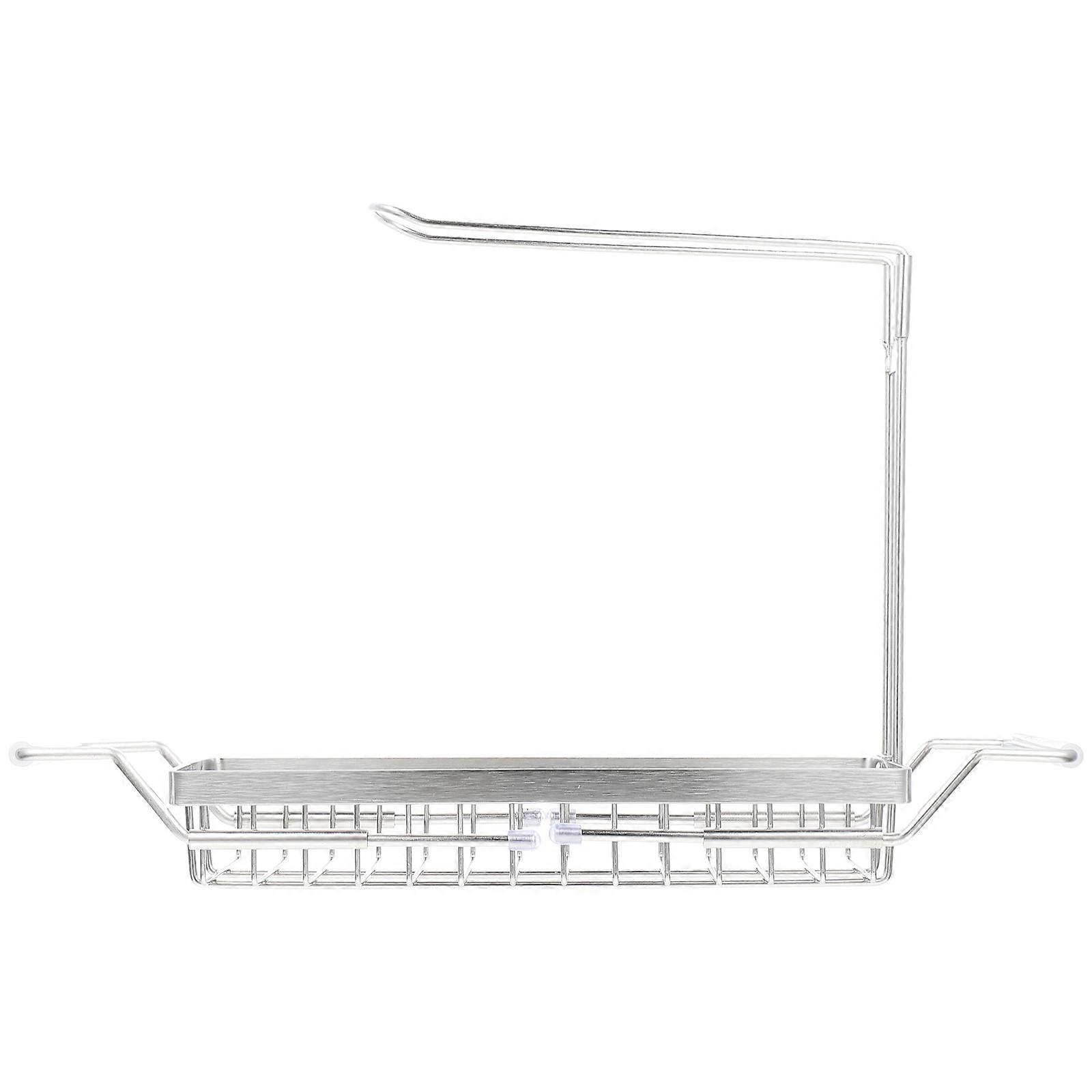 Sink Accessories Multi Purpose Sink Rack Cooking Enthusiasts 36.00X10.00X6.00cm Telescopic 1Set