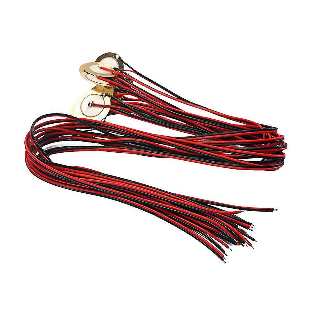 Alloy Guitar Piezo Pickup Copper Coil String for Musicians DIY Enthusiasts Sound Reflection Sensing 24Set