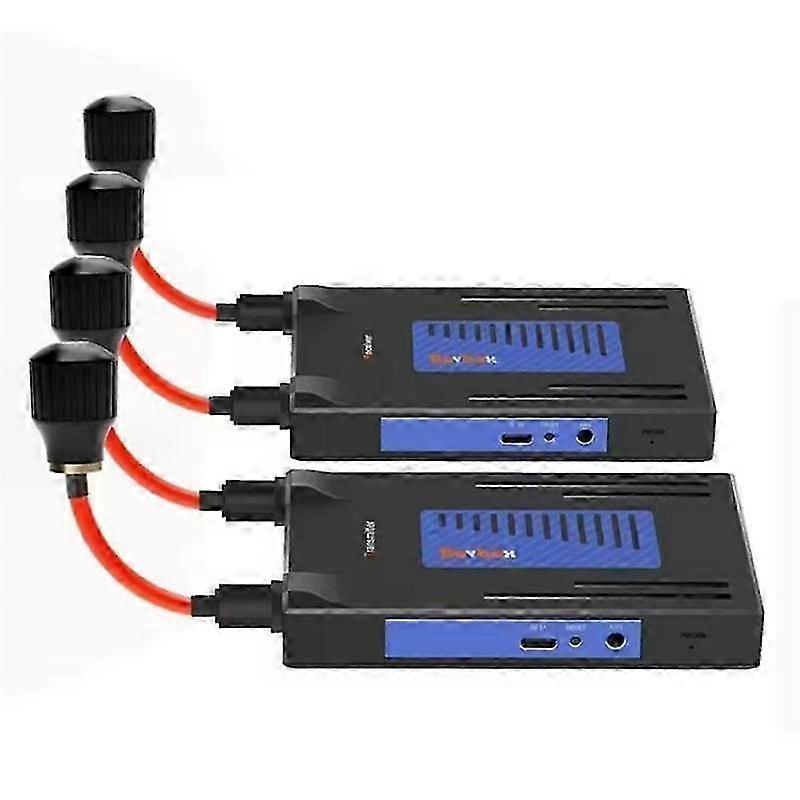 (Us Plug) Bovbox 092 Pro Audio Video Transmitter Receiver 300m Wireless Hdmi Extender