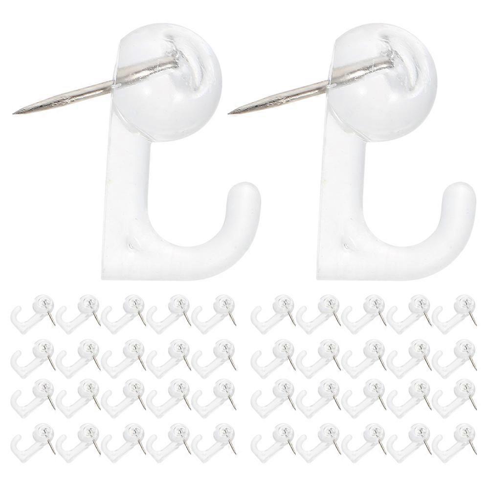 Decorative Push Pin Thumbtacks Message Notes Tagging Tools Office Cord Hanging Pushpins 50Pcs