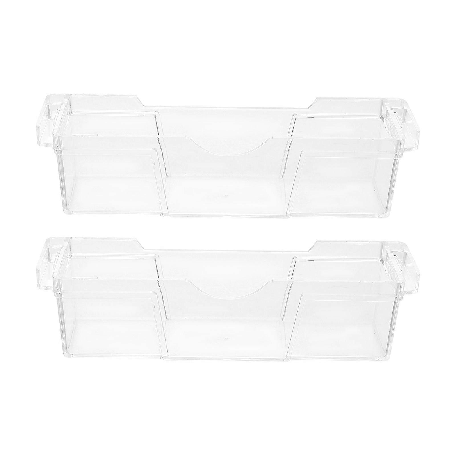 Grease Drip Tray Range Hood Oil Collector Water Collection 15.00X4.80X3.70CM For Cooking Easy To Install 2Pcs