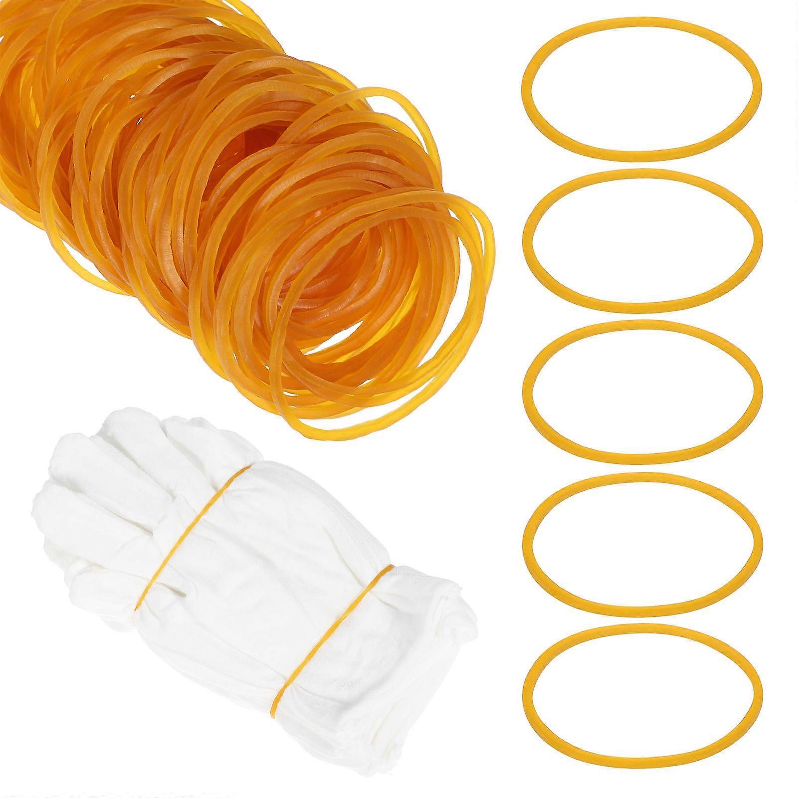 Rubber Bands Pack Thin Elastic Bands for Office, Crafting, Organization, High Elasticity, Heavy Duty Use, Portable & Multifunctional