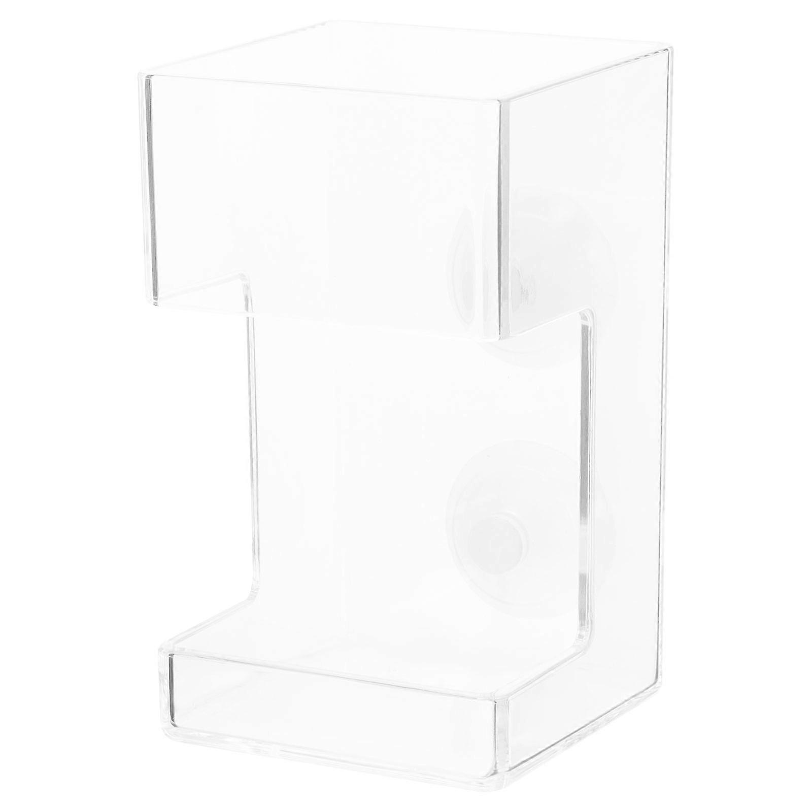 Fish Tank Feeding Tool Floating Fish Feeding Clear Design 1Set