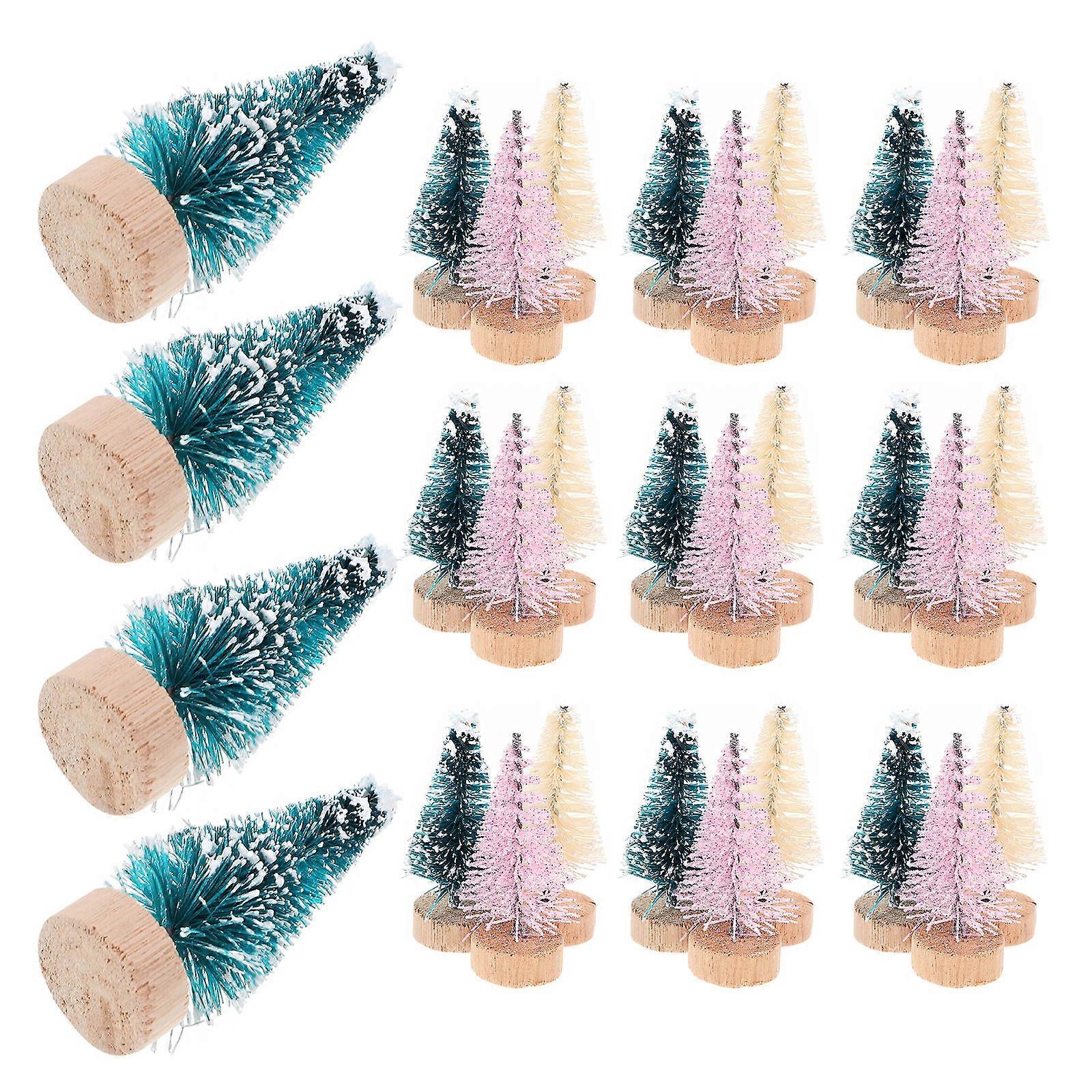 Room Decor Mini Christmas DIY Christmas Theme 36Pcs