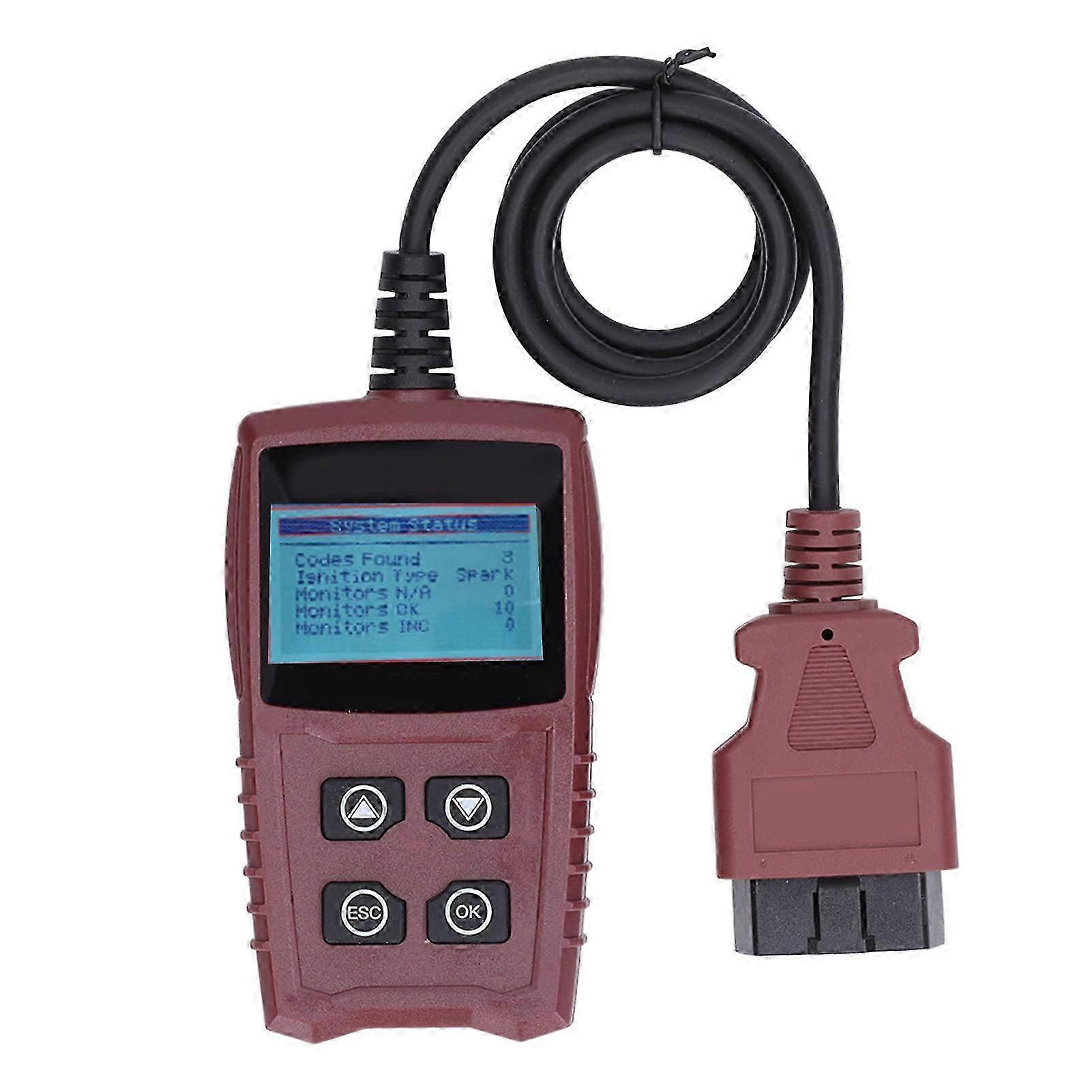 OBD2 Scanner Engine Fault Code Reader Multifunction Portable Diagnostic Scan Tool for Car