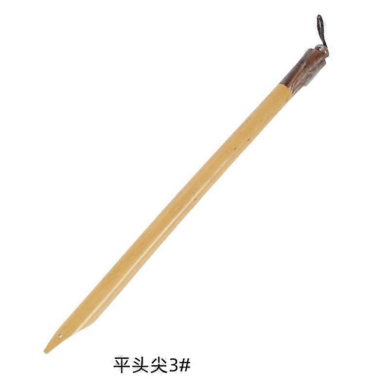 3pcs竹カラームペン:書道ディップペン - 描画絵画のためのビンテージアラビア語ライティングツールDIY陶器成形セラミックス彫刻用品