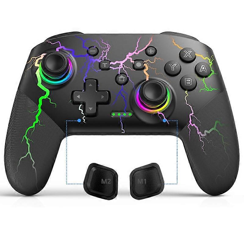 o4d DATA FROG S80 Elite Edition Controller for Nintendo Switch Switch H5o Lite OLED PC Wireless Blue