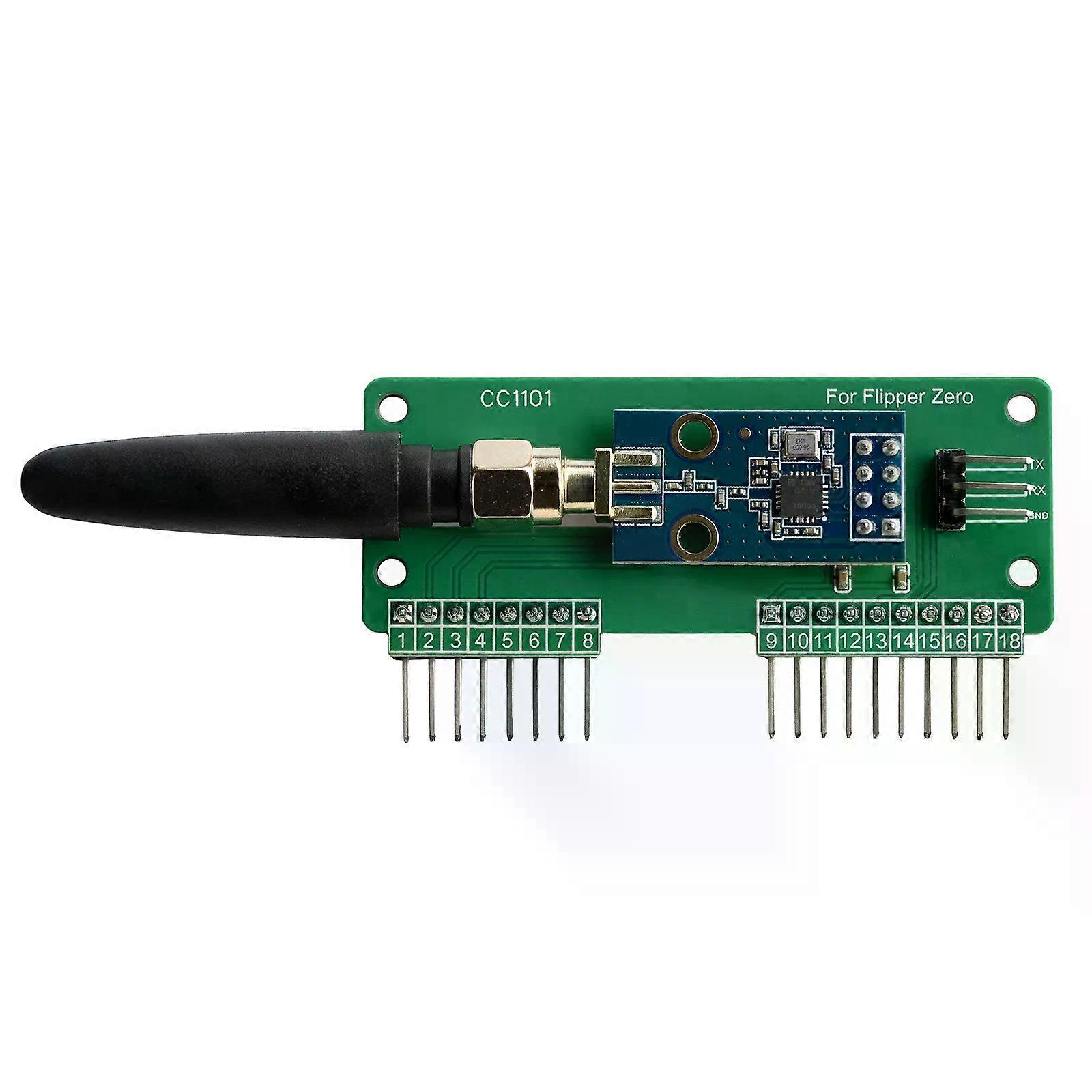 Für Flipper Zero WiFi CC1101 SubGhz 433Mhz Entwicklungsboard GPIO CC1101 Mausmodul für Flipper Zero Modifikation