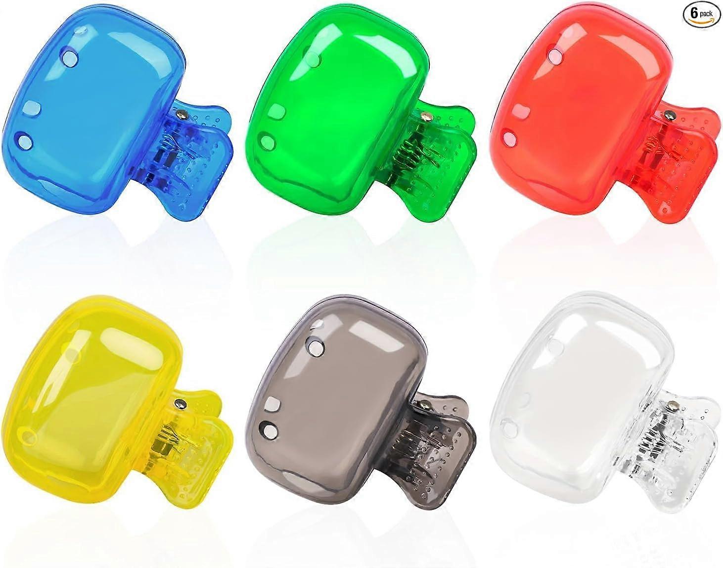 6Pack Toothbrush Head Covers, Toothbrush Head Protectors