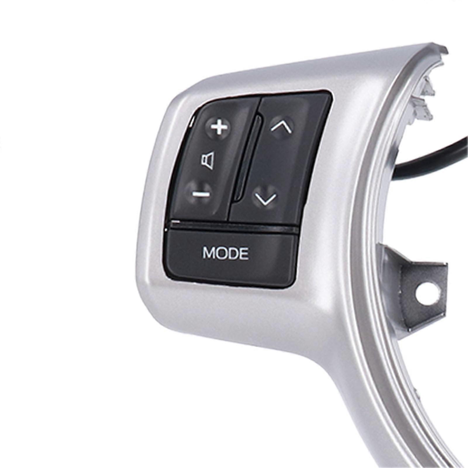 Steering Wheel Swith Control Button Multifunctional Black Replacement for HYUDNAI I10 2014‑2017