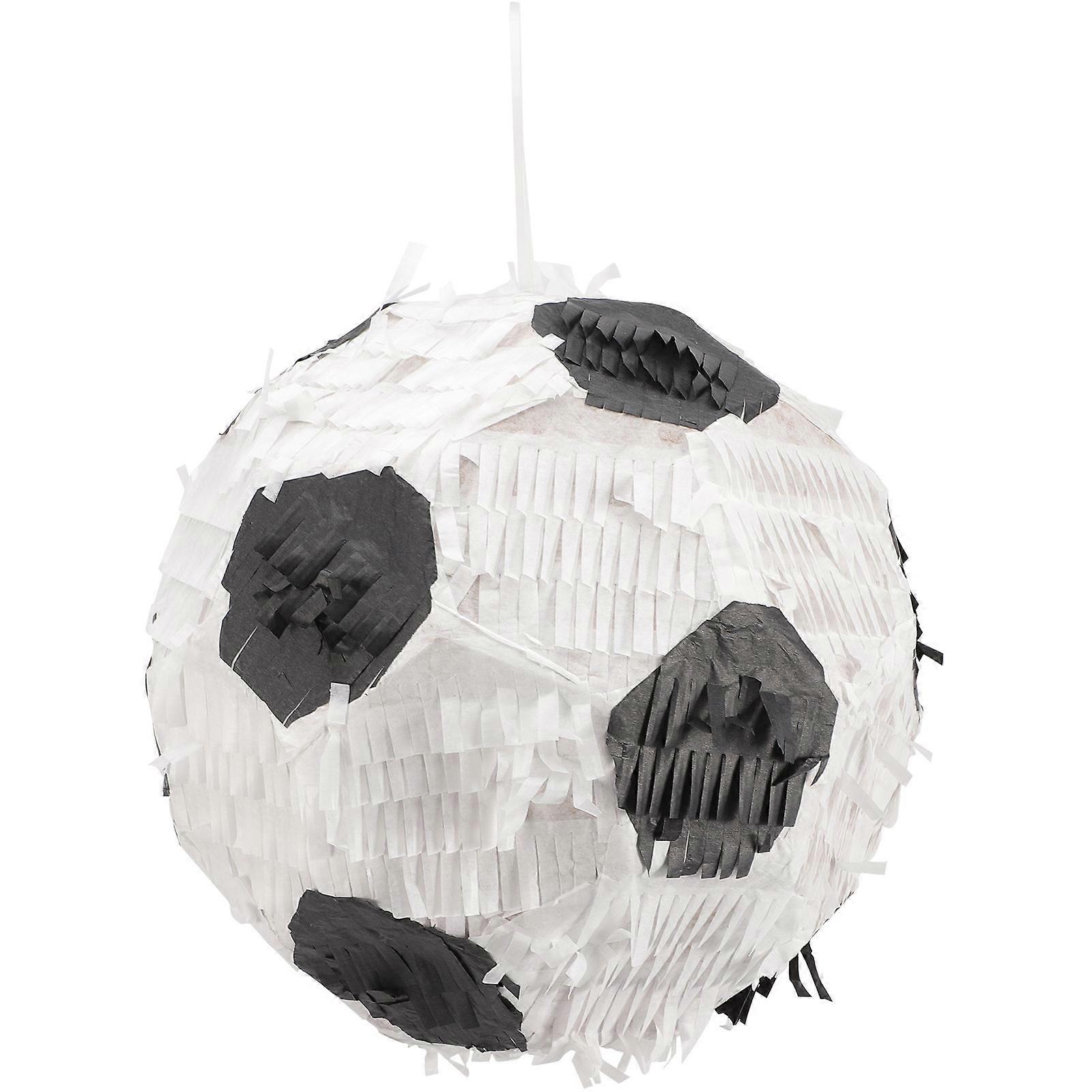 متعدد ورق كرة القدم Pinata لعيد الهالوين مثالي لتزيين حفلات عيد ميلاد الرياضية
