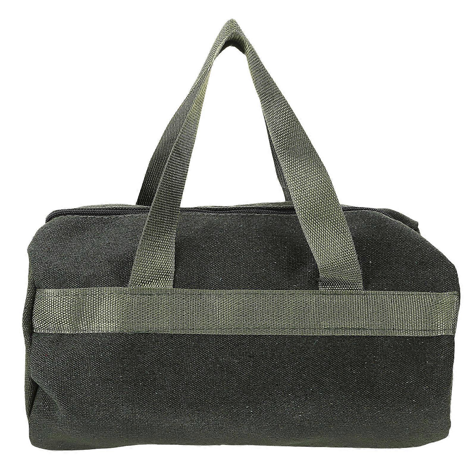 Tool Carrier Bag Pouch Large Capacity Storage For Professional Use Canvas Material 1Set