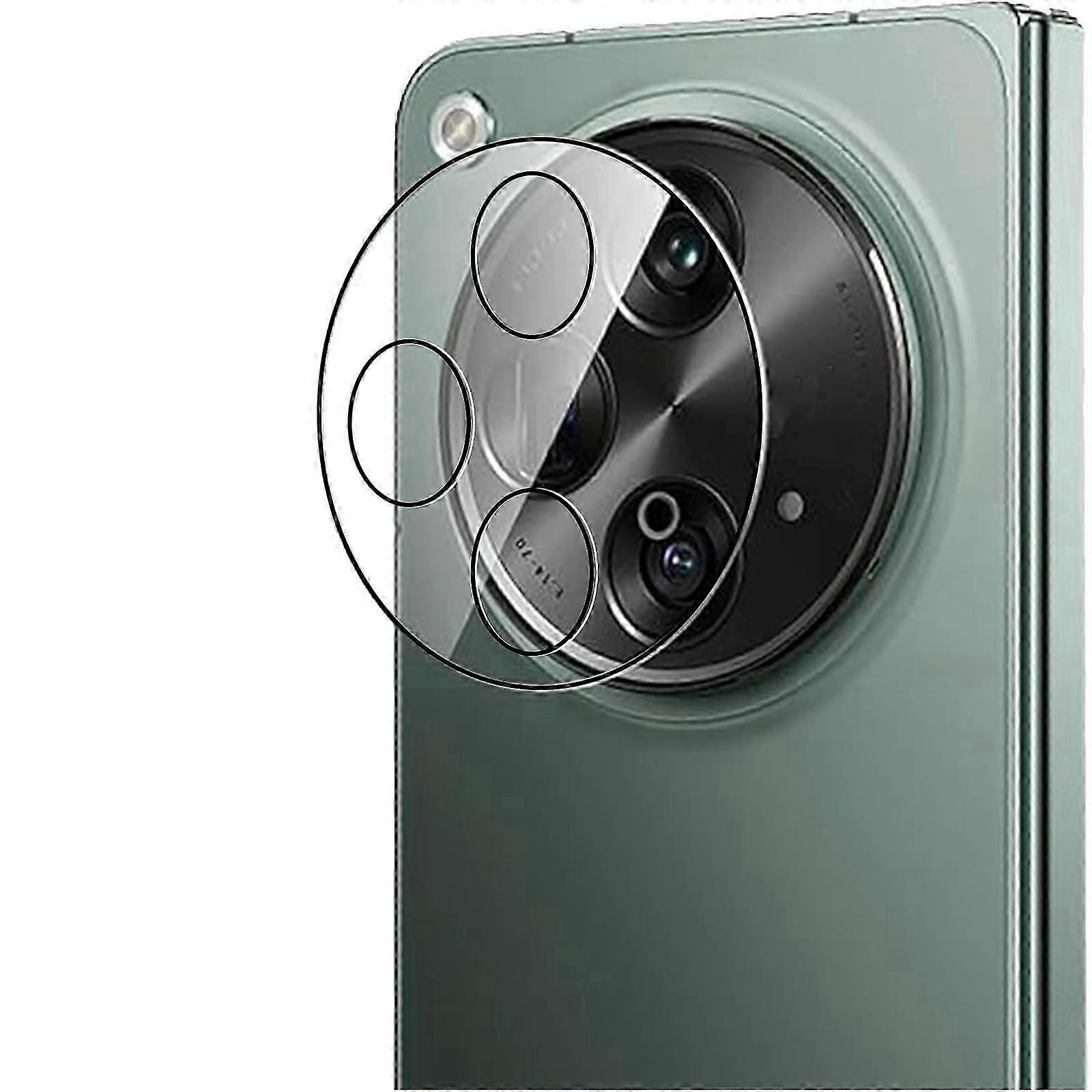 3pcs Camera Lens Protector for Oneplus Open, Oneplus Open Tempered Glass Camera Cover, NO Bubble Scratch-Resistant Lens Protector for Oneplus Open 5G