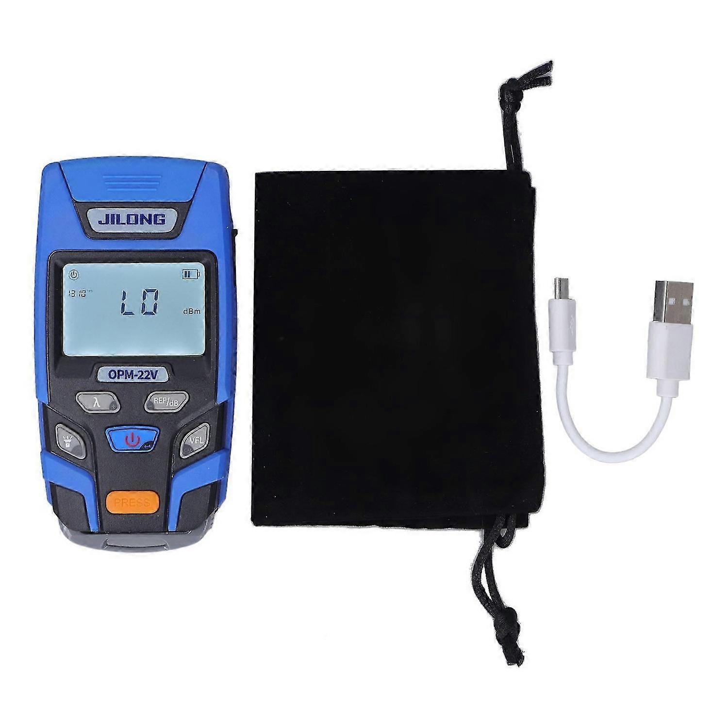 Optical Power Meter Kit Mini Rechargeable 50~+26dbm with 10mw VFL Visual Fault Locator for SC ST FC Universal Interface