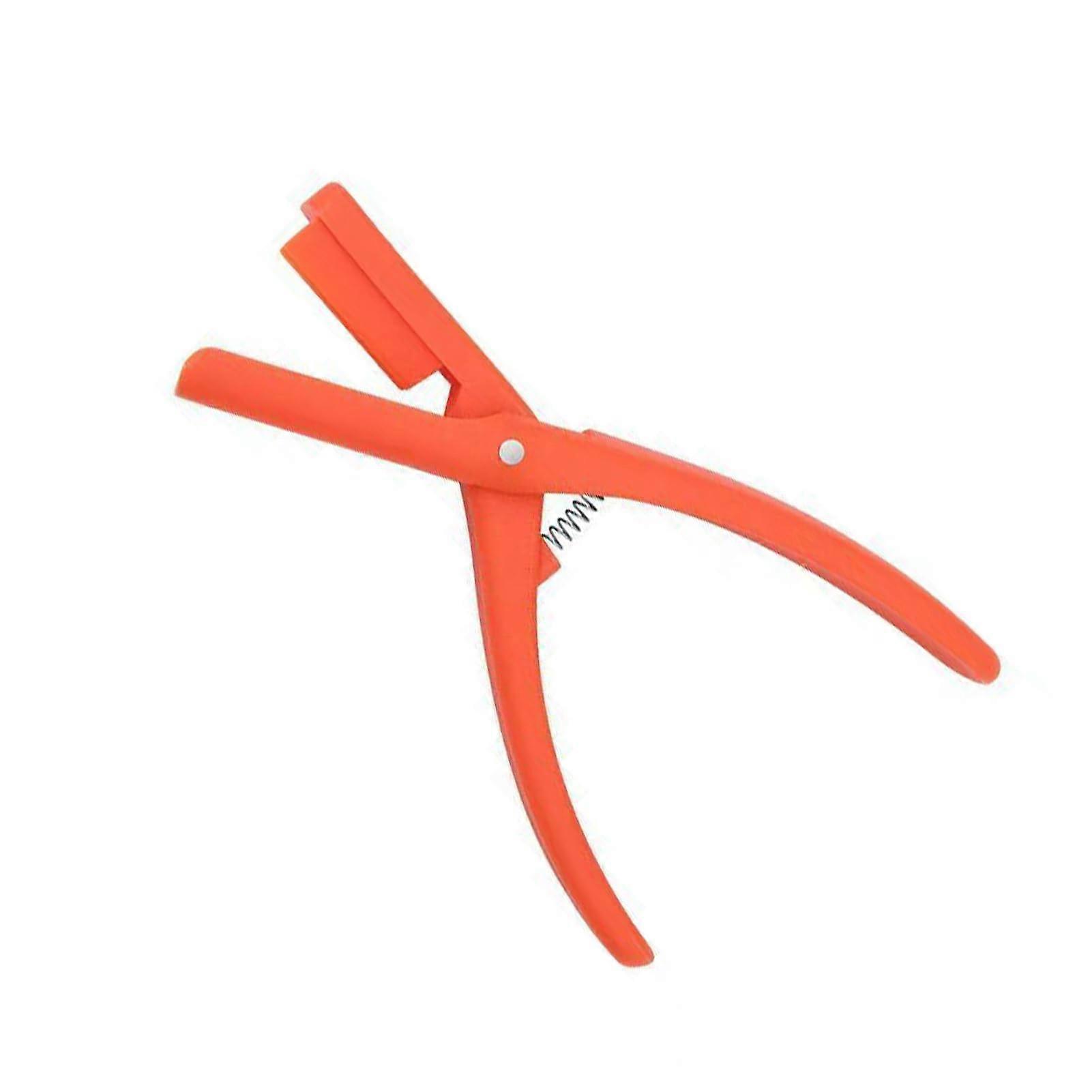 Precise Shrimp Peeling Tool ABS Shrimp Pliers with Garlic Flavor for Fast Crawfish Shelling, Orange Color