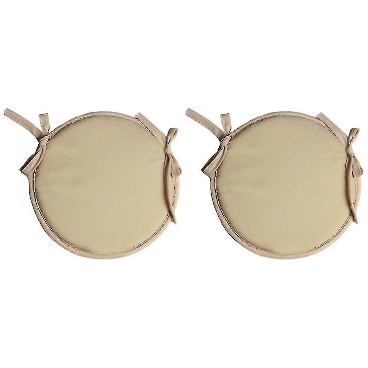 Pyöreä tuoli istuintyynyt, 2 kpl pyöreät vedenpitävät tuolityynyt sisätilojen ulkopuutarharuokailuun