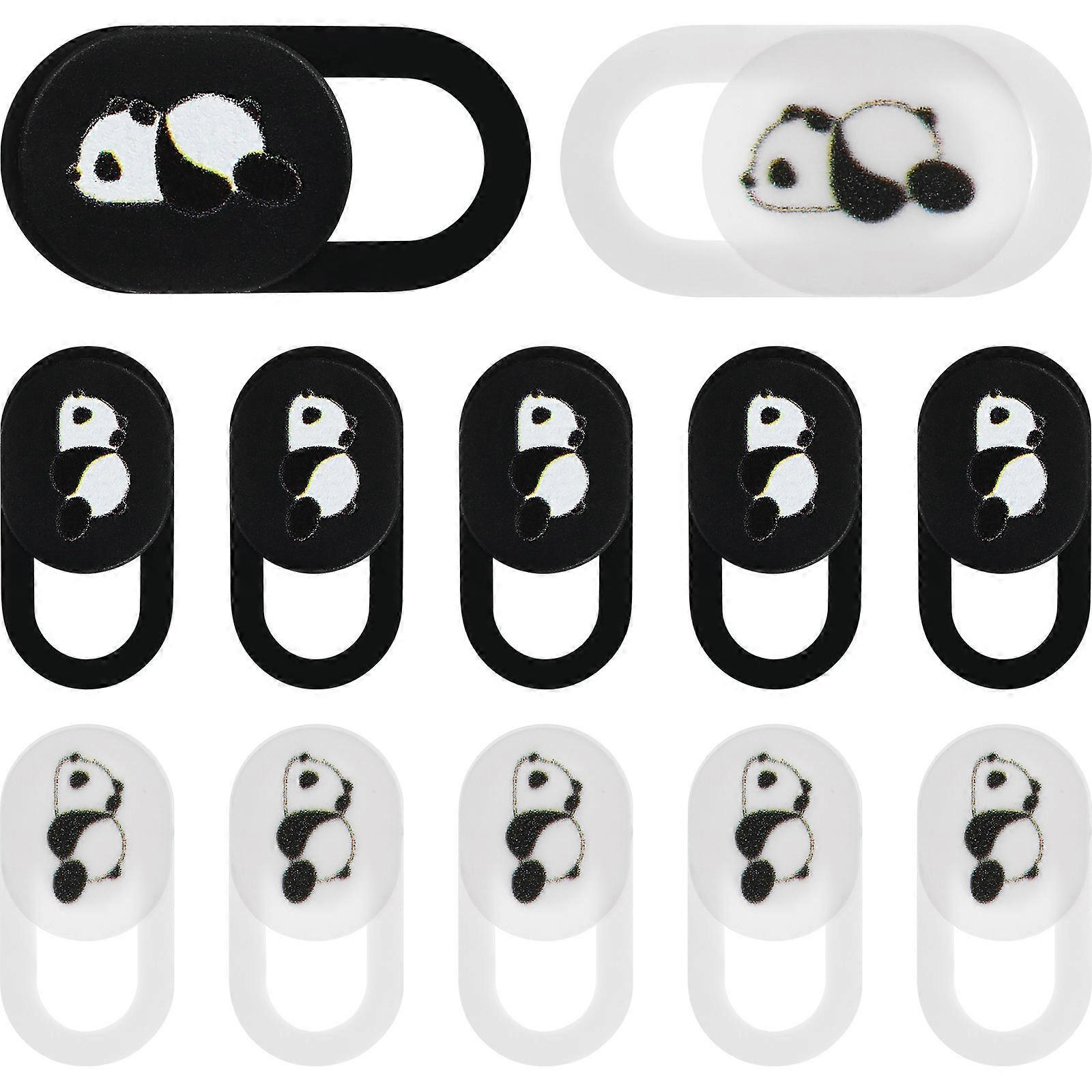 Cellphone Camera Cover Sliding Webcam Covers White 12Pcs