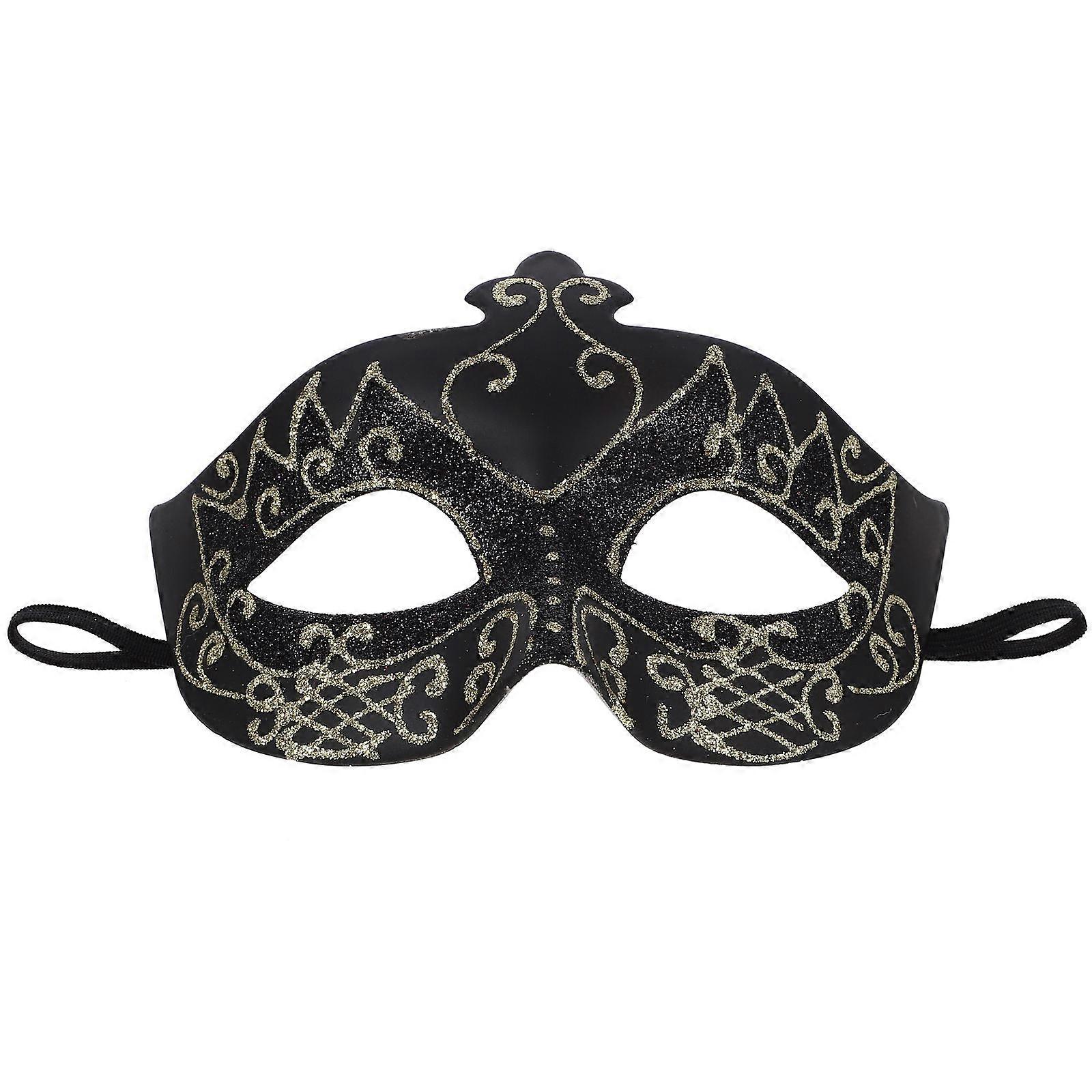 Mascarade Mask Halloween Masquerade Ball Handmade Detail 1Pack