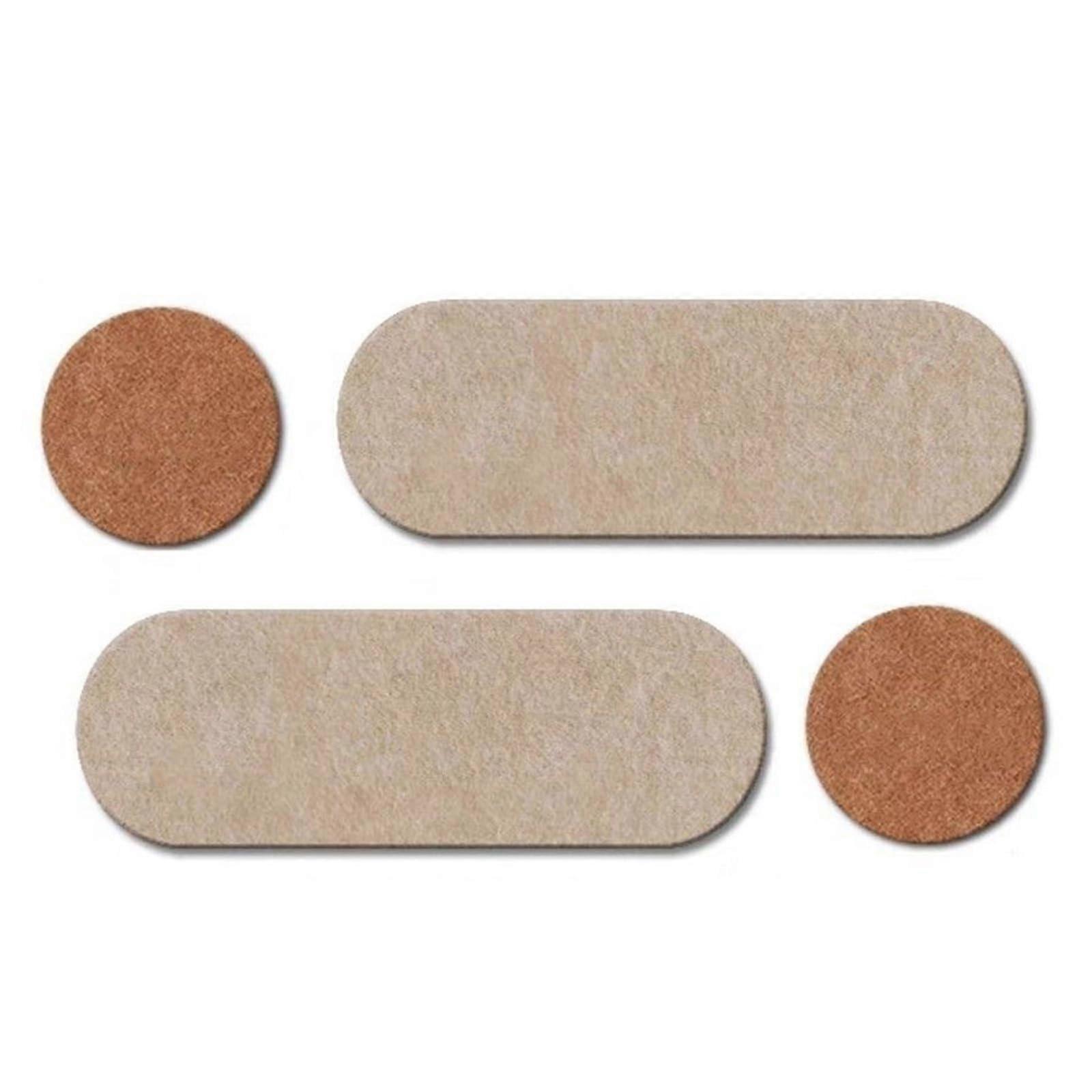 Felt Wall Panels Message Board for Office - Moisture-Proof Photo Display Board, Decorative Planning Wall, Grey Color