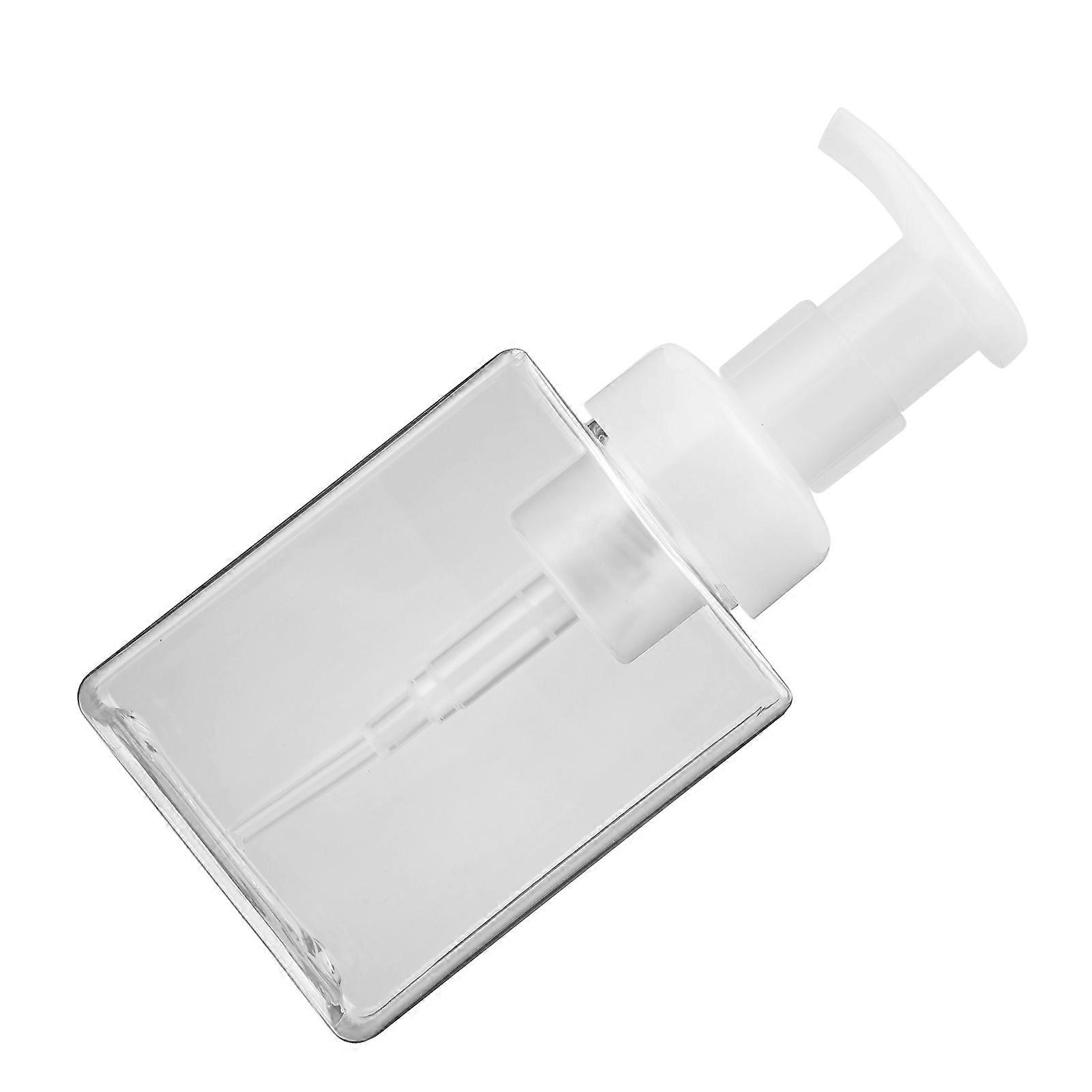 Plastic Foaming Bottle Soap Storage Empty Bottle Refillable Foaming Dispenser Container 250mlTransparent