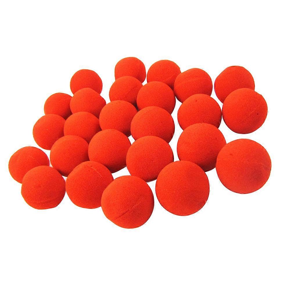 24PCS Sponge Clown Noses Party Props for Halloween, Christmas, Costume Balls, and Adult Events